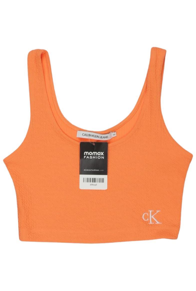 

Calvin Klein Jeans Damen Top, orange, Gr. 34