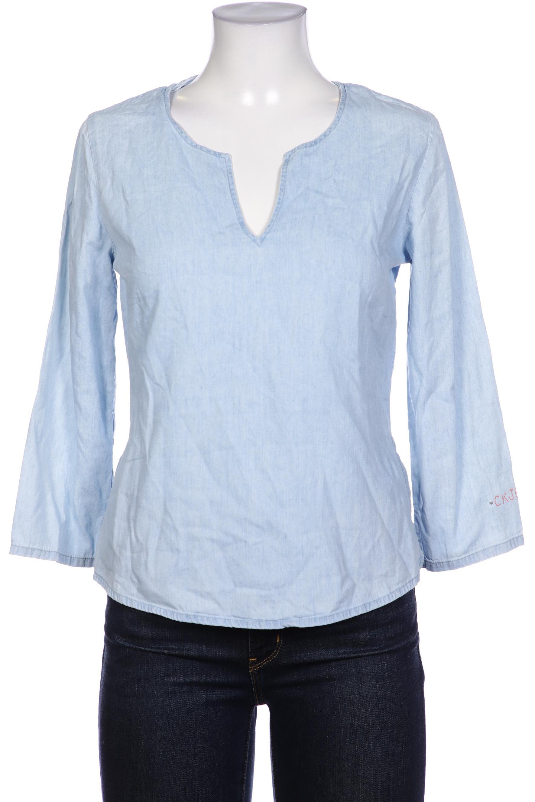 

Calvin Klein Jeans Damen Bluse, hellblau, Gr. 38