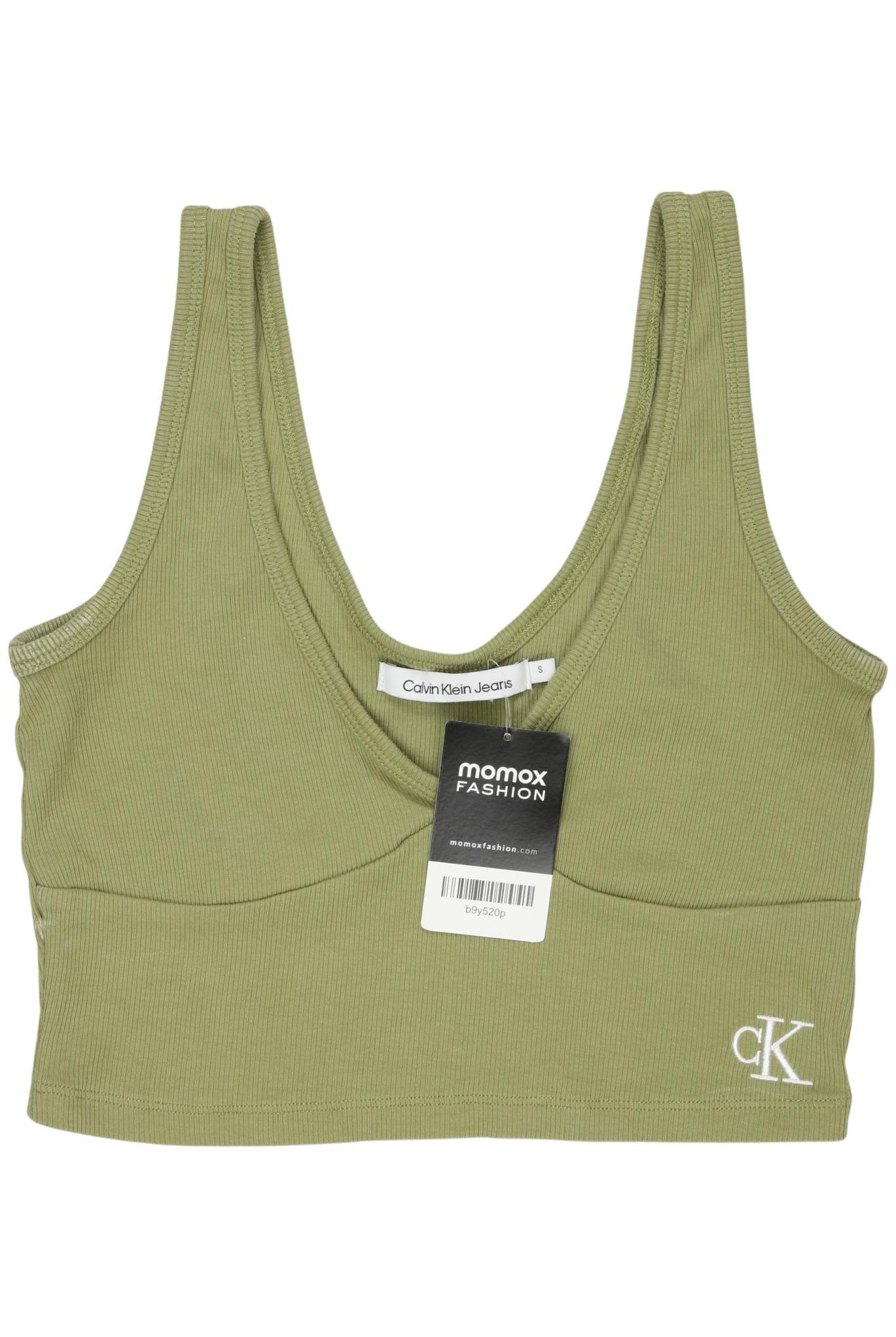 

Calvin Klein Jeans Damen Top, grün, Gr. 36