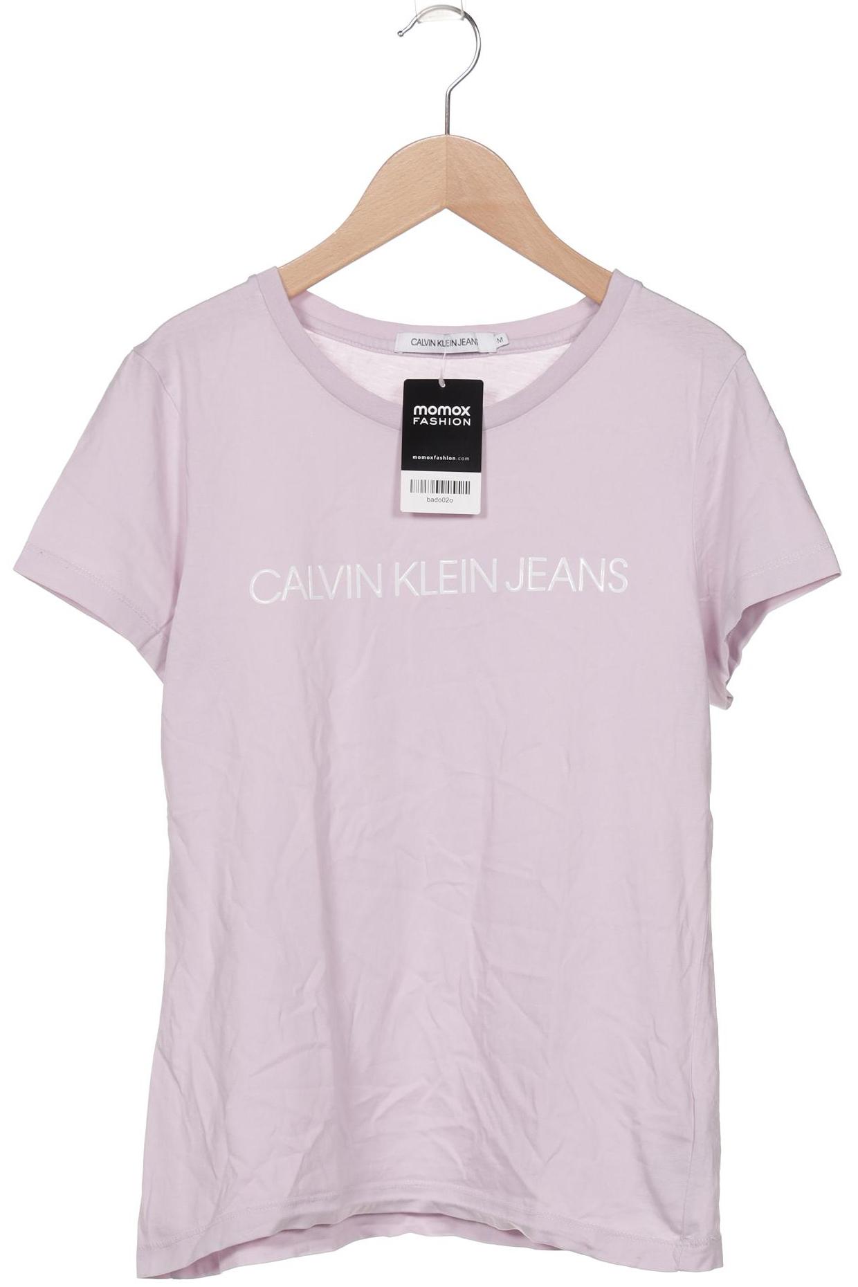 

Calvin Klein Jeans Damen T-Shirt, pink, Gr. 38