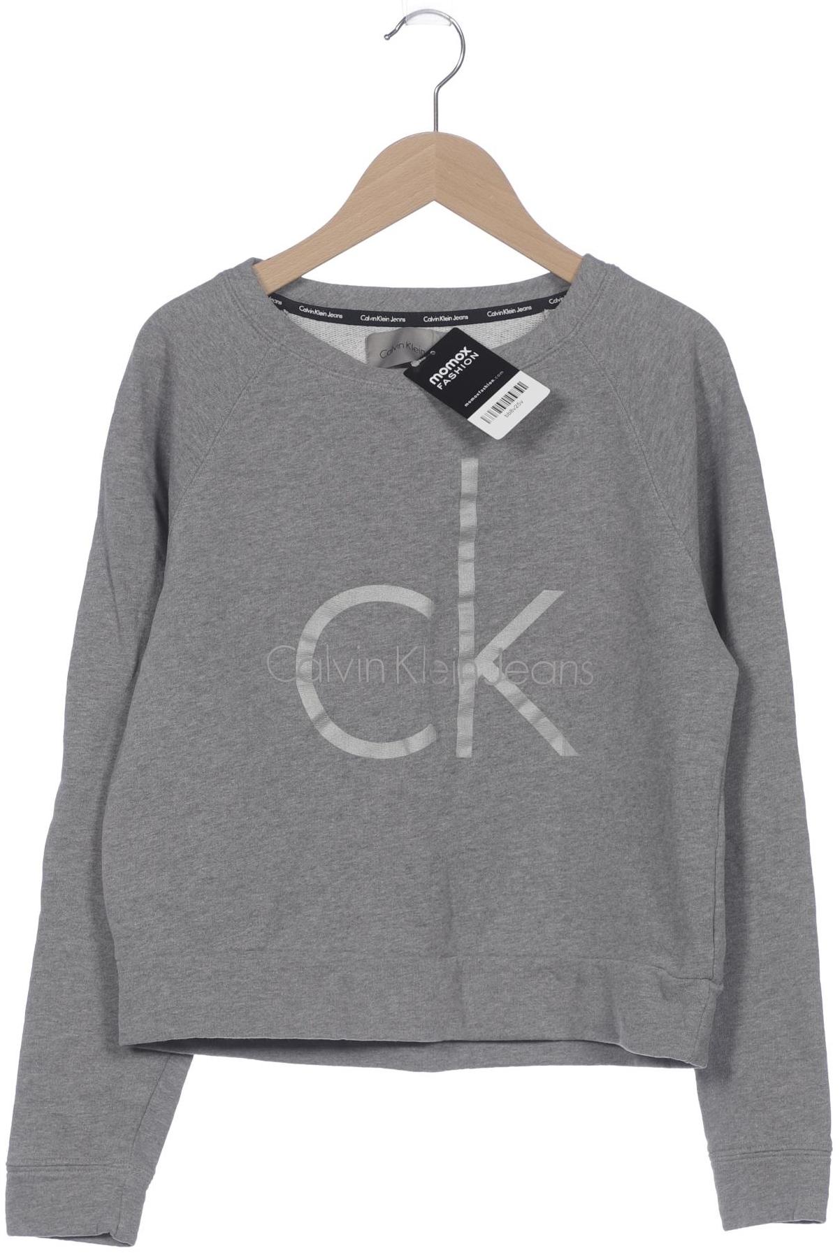 

Calvin Klein Jeans Damen Sweatshirt, grau, Gr. 34