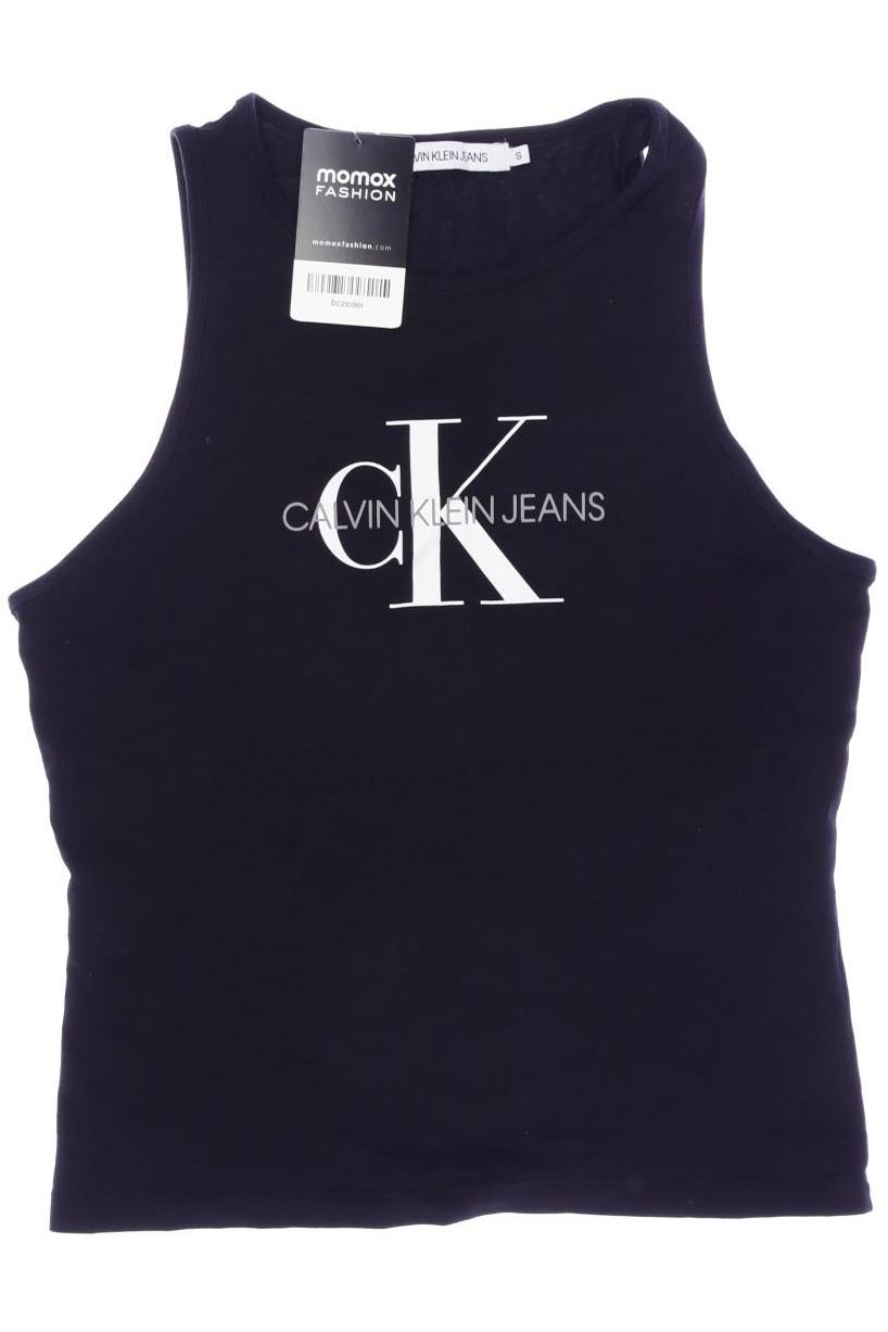 

Calvin Klein Jeans Damen Top, schwarz, Gr. 36