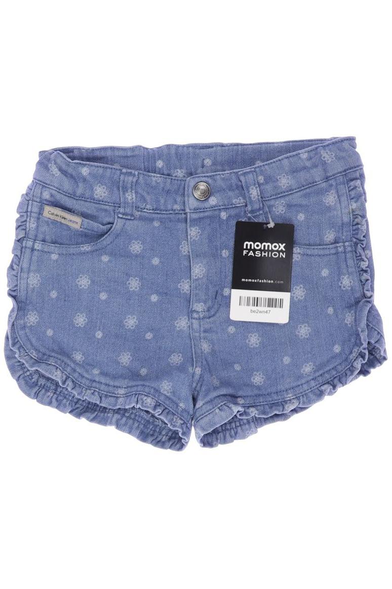 

Calvin Klein Jeans Damen Shorts, blau, Gr. 116