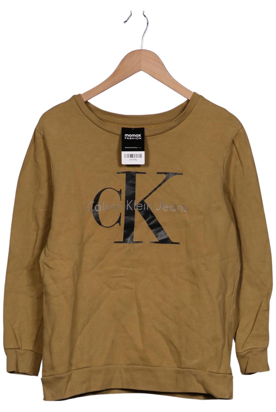 

Calvin Klein Jeans Damen Sweatshirt, beige, Gr. 38