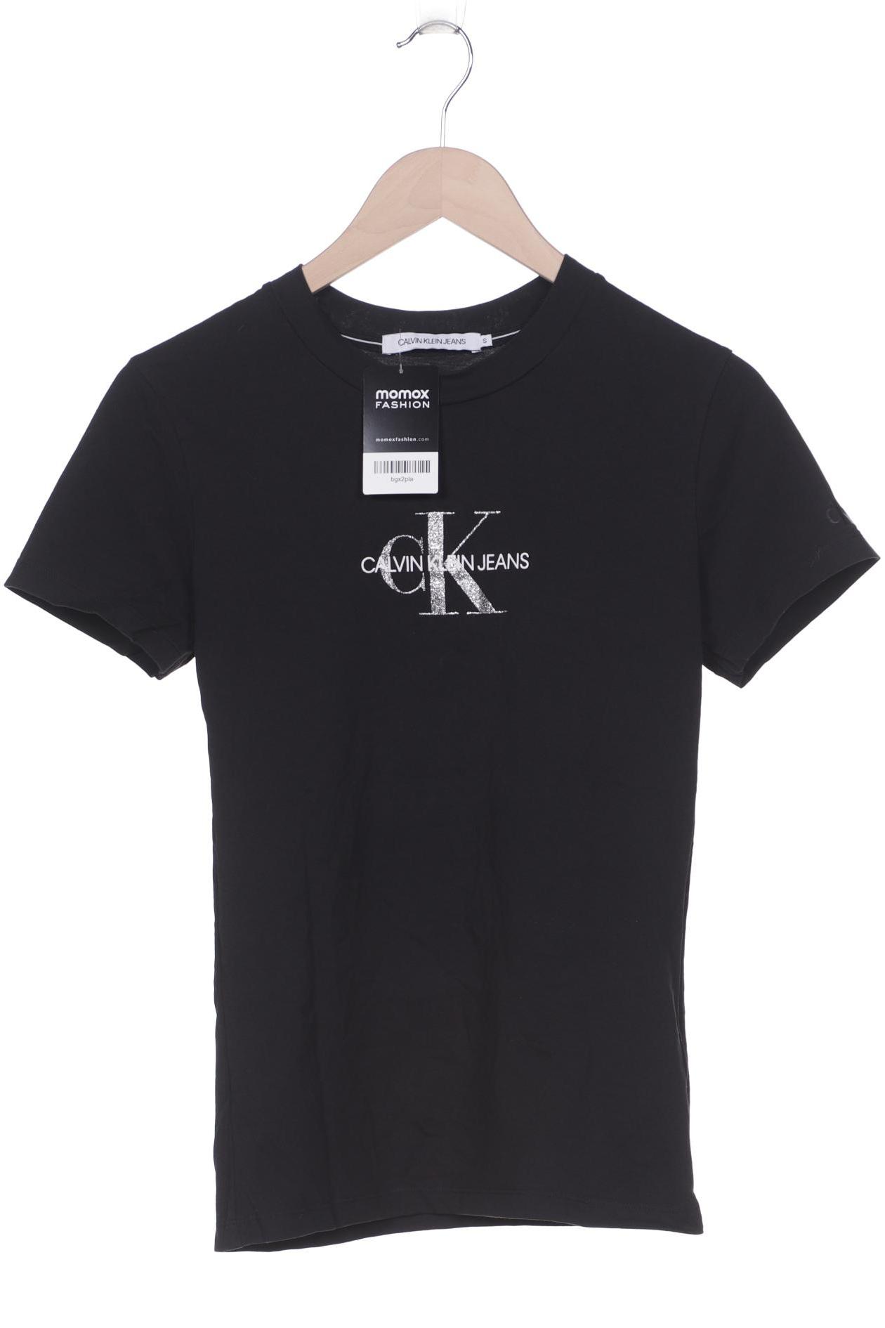 

Calvin Klein Jeans Damen T-Shirt, schwarz