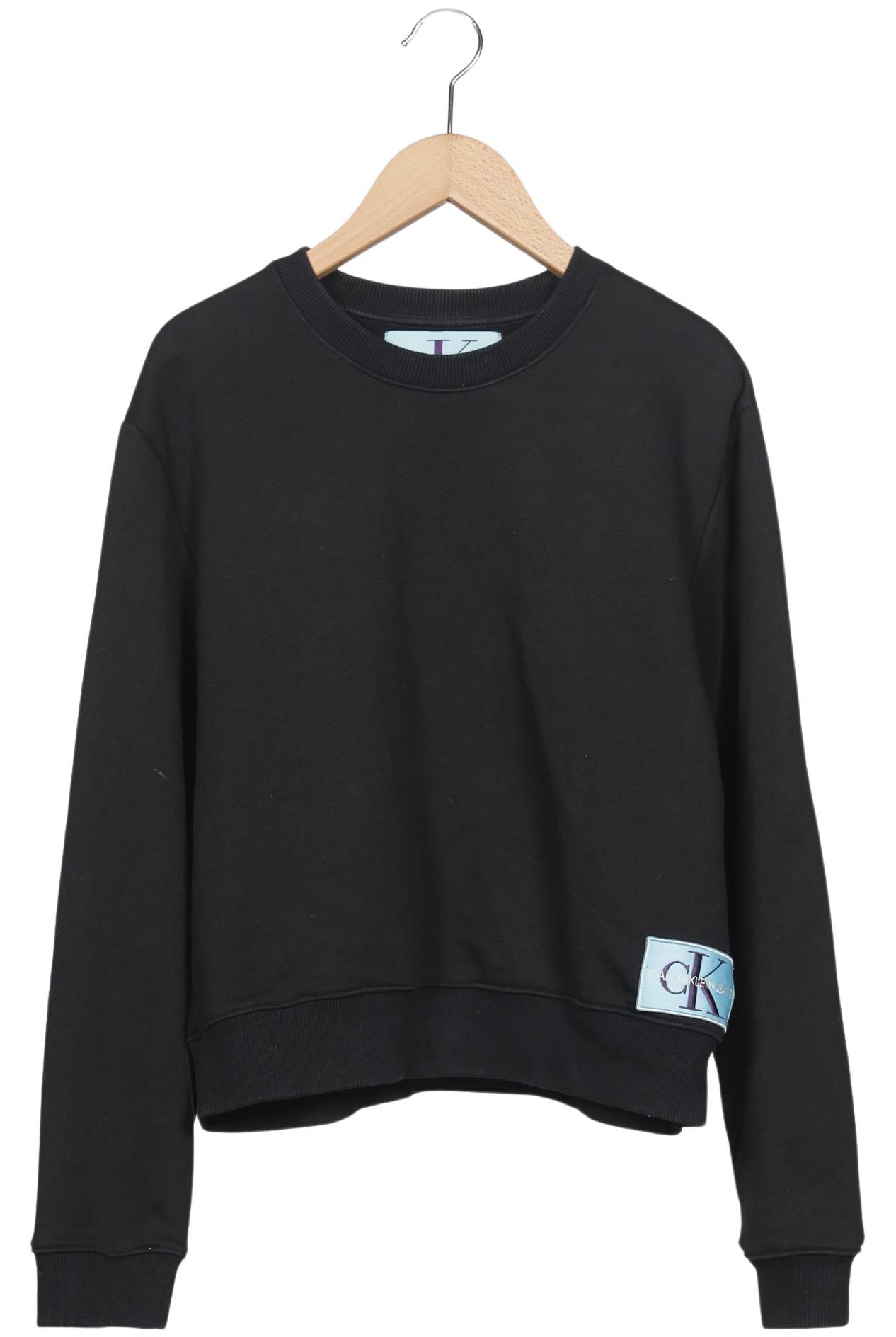 

Calvin Klein Jeans Damen Sweatshirt, schwarz, Gr. 38