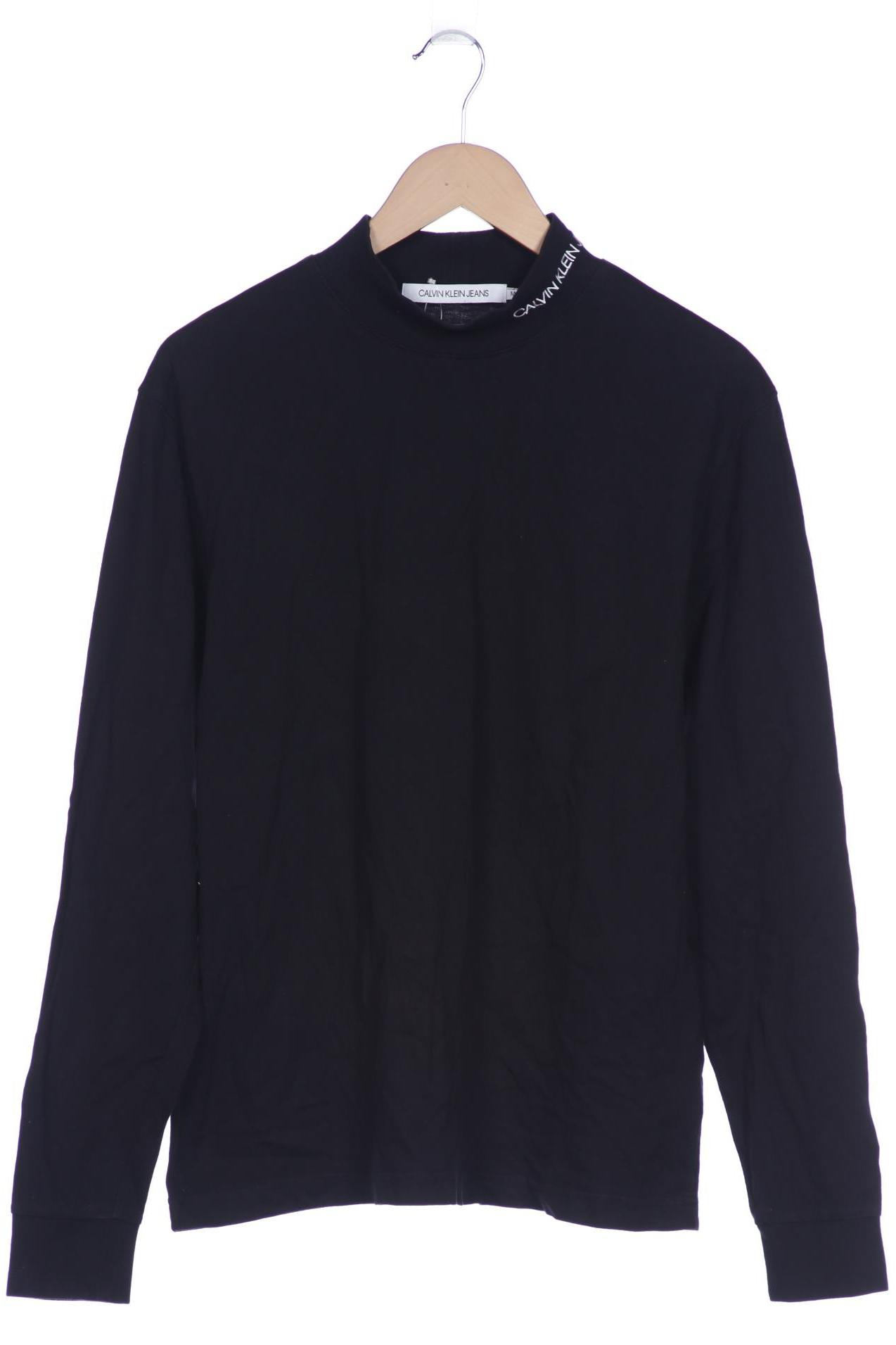 

Calvin Klein Jeans Herren Langarmshirt, schwarz, Gr. 48