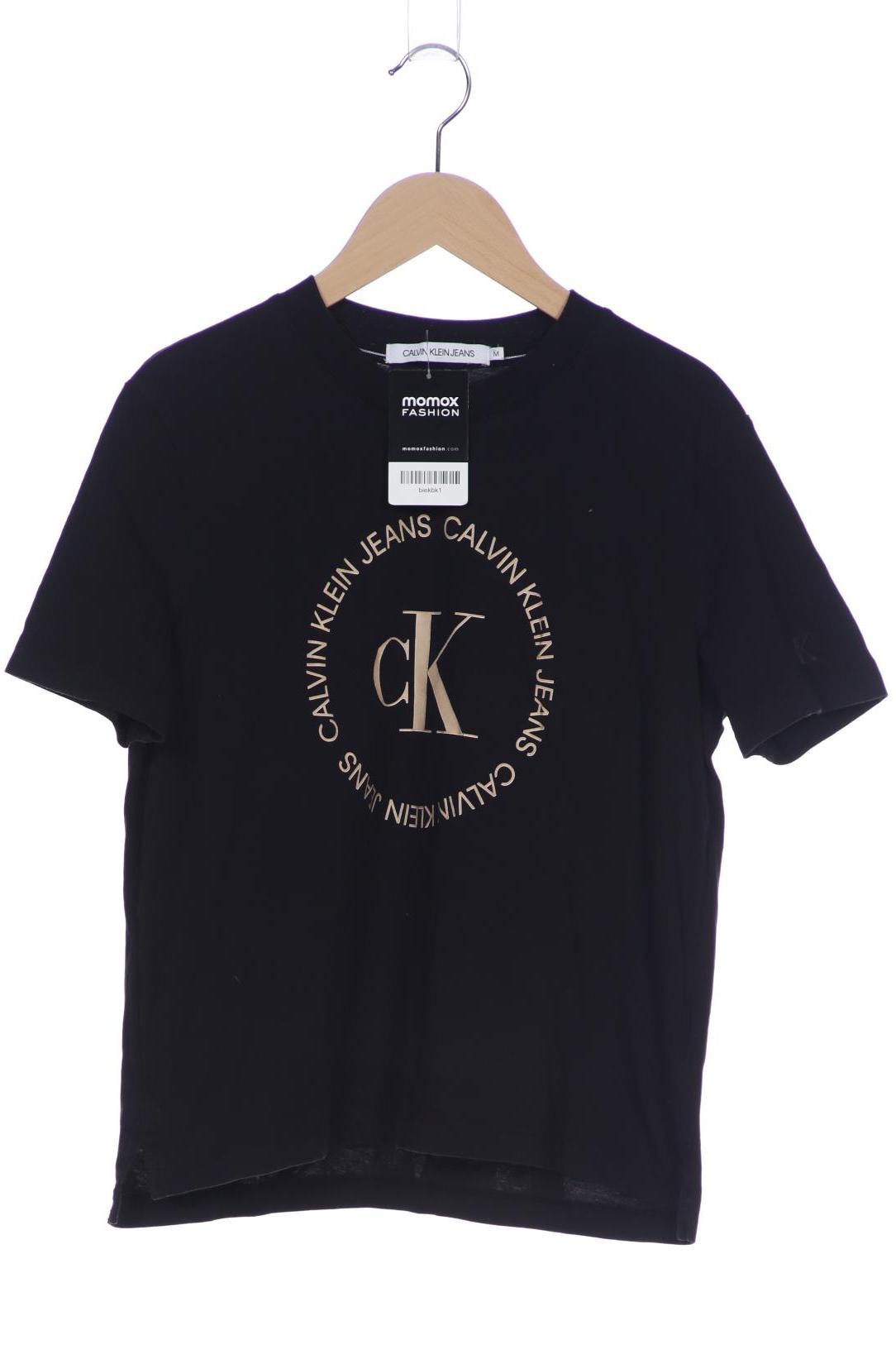 

Calvin Klein Jeans Damen T-Shirt, schwarz, Gr. 38