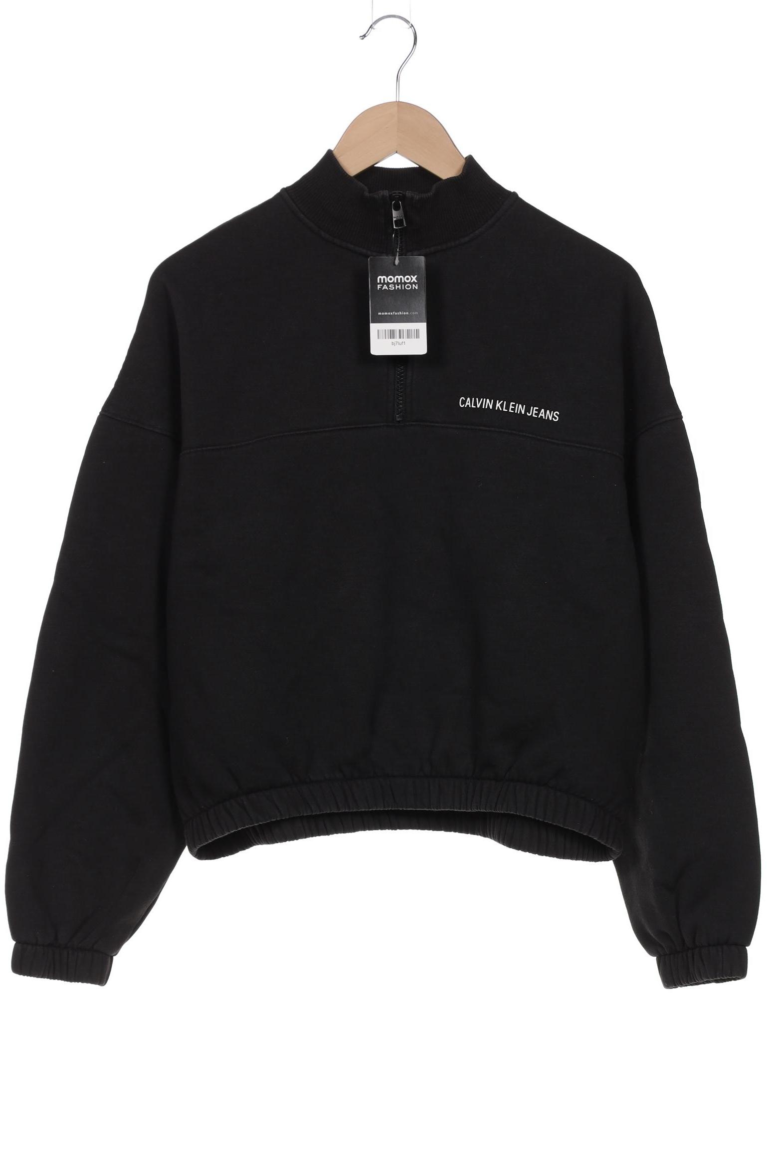 

Calvin Klein Jeans Damen Sweatshirt, schwarz, Gr. 42
