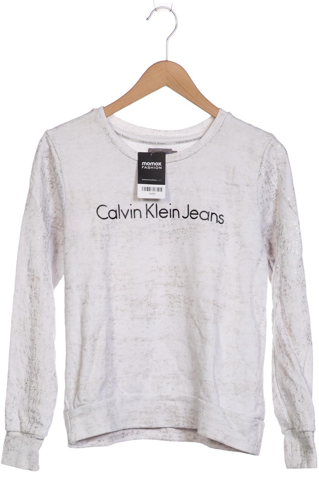 

Calvin Klein Jeans Damen Sweatshirt, silber, Gr. 36