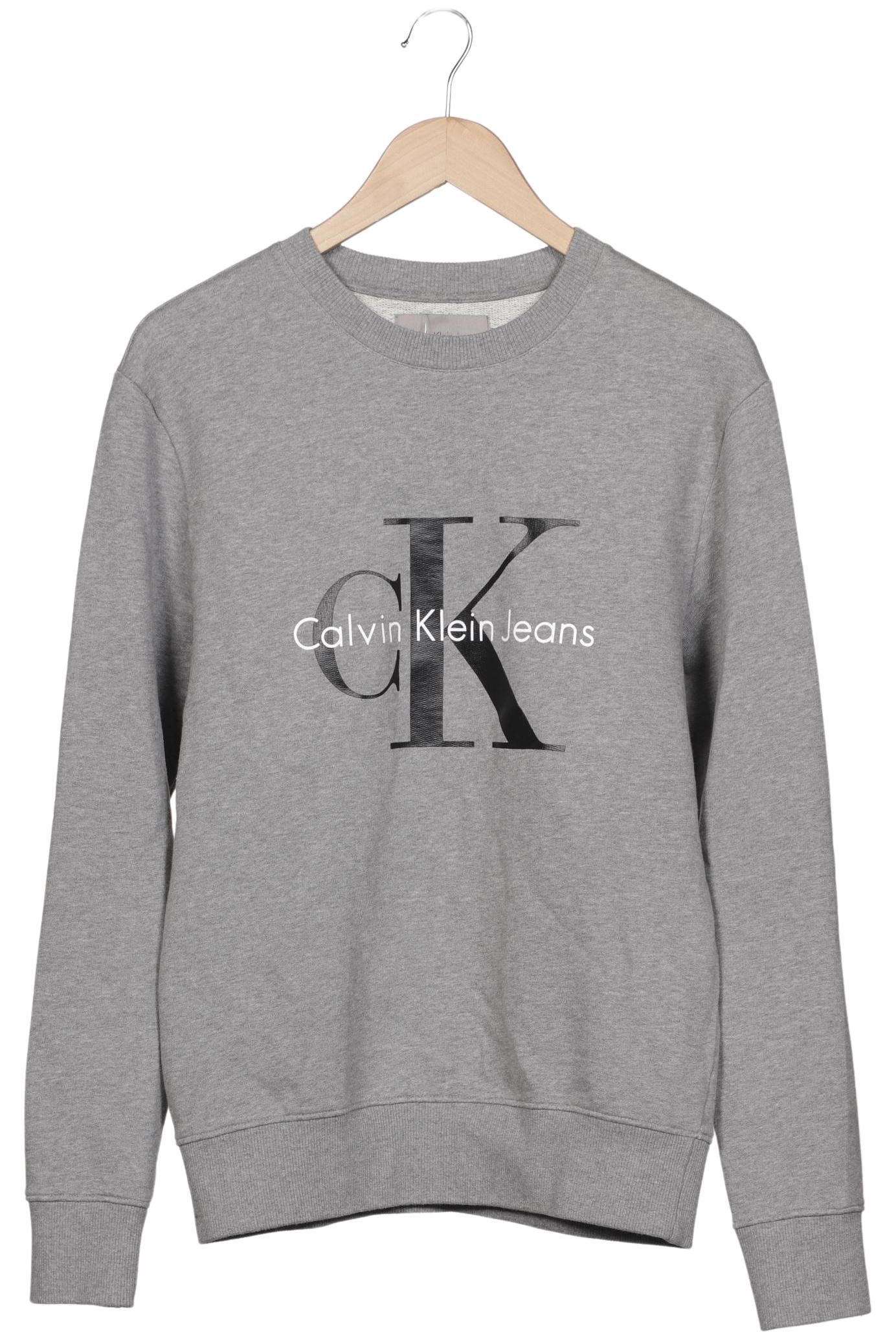 

Calvin Klein Jeans Herren Sweatshirt, grau, Gr. 44