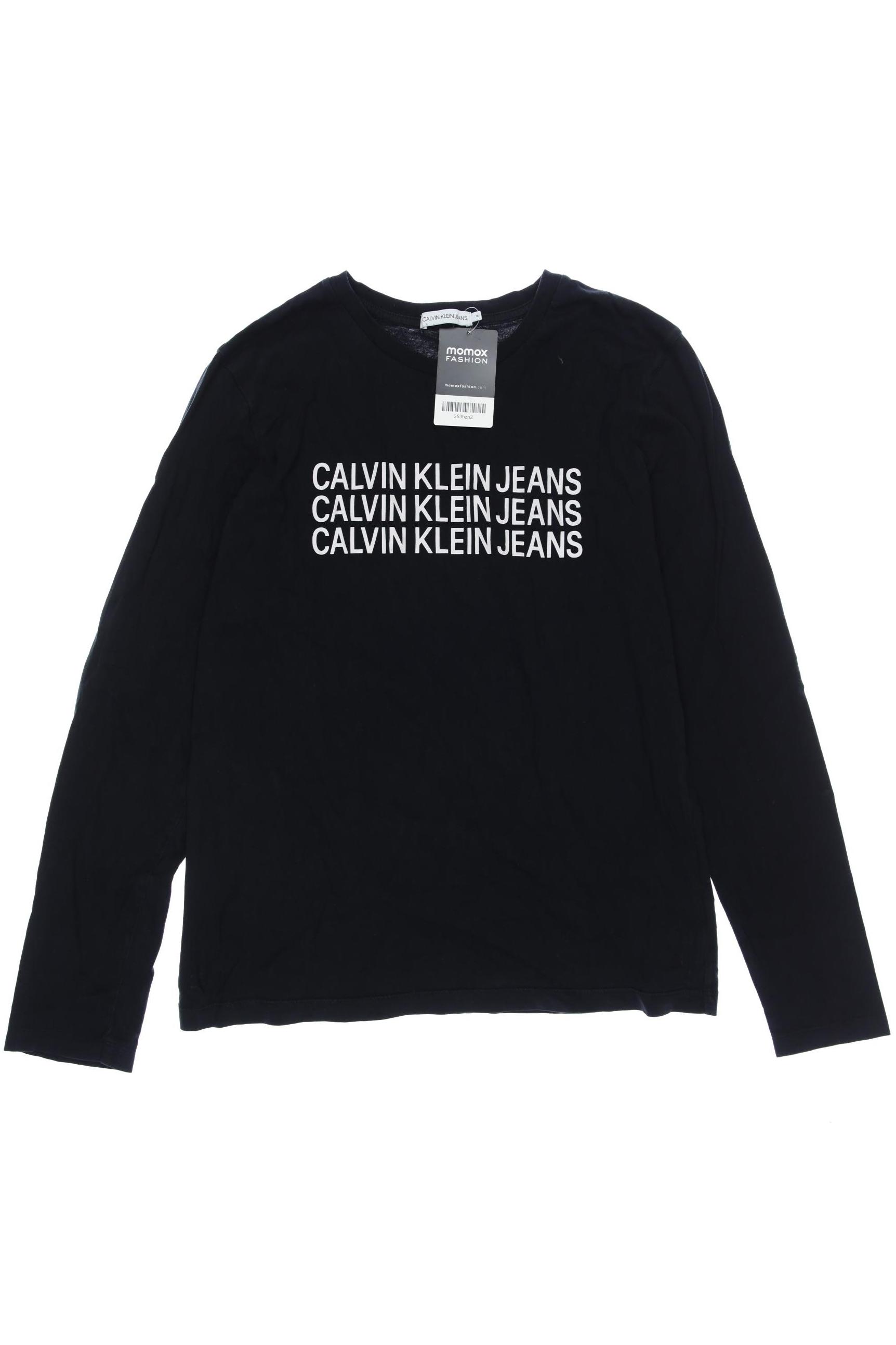 

Calvin Klein Jeans Herren Langarmshirt, schwarz, Gr. 170