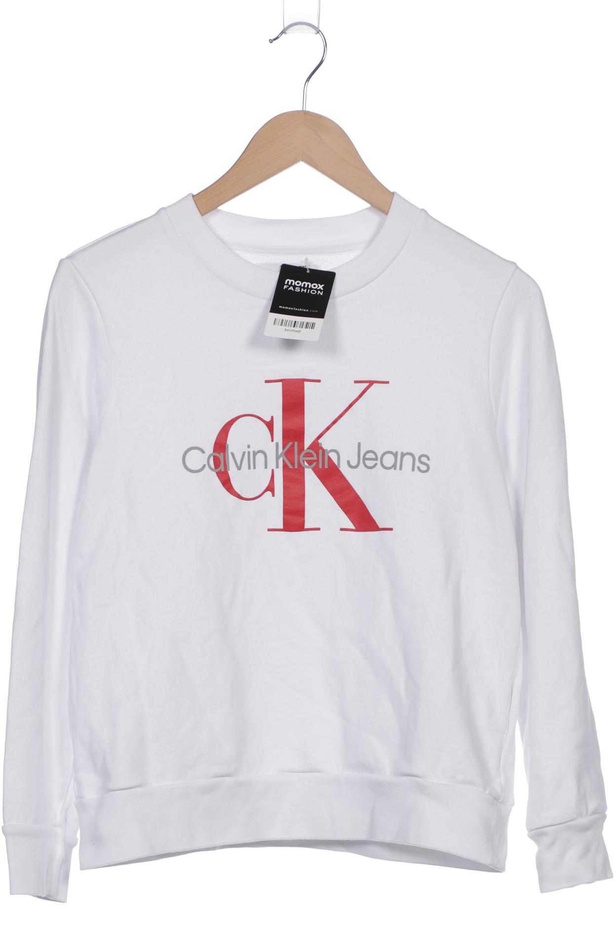 

Calvin Klein Jeans Damen Sweatshirt, weiß, Gr. 38