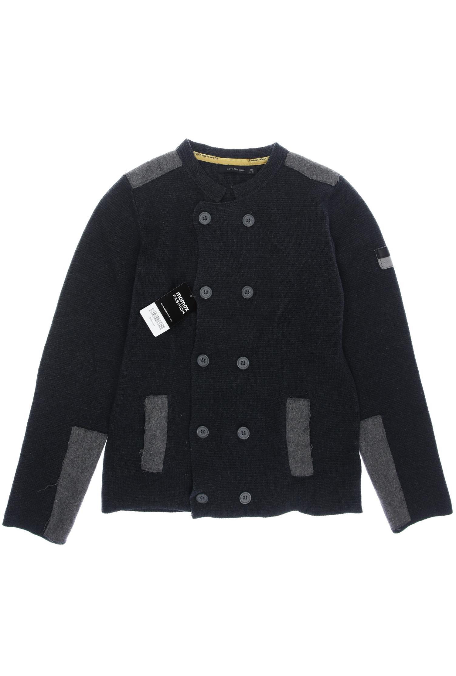

Calvin Klein Jeans Herren Strickjacke, grau, Gr. 152