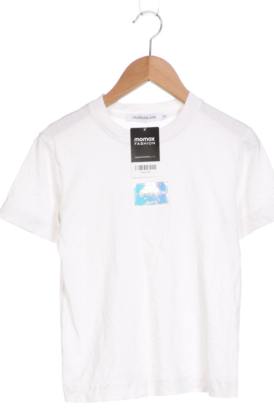 

Calvin Klein Jeans Damen T-Shirt, weiß