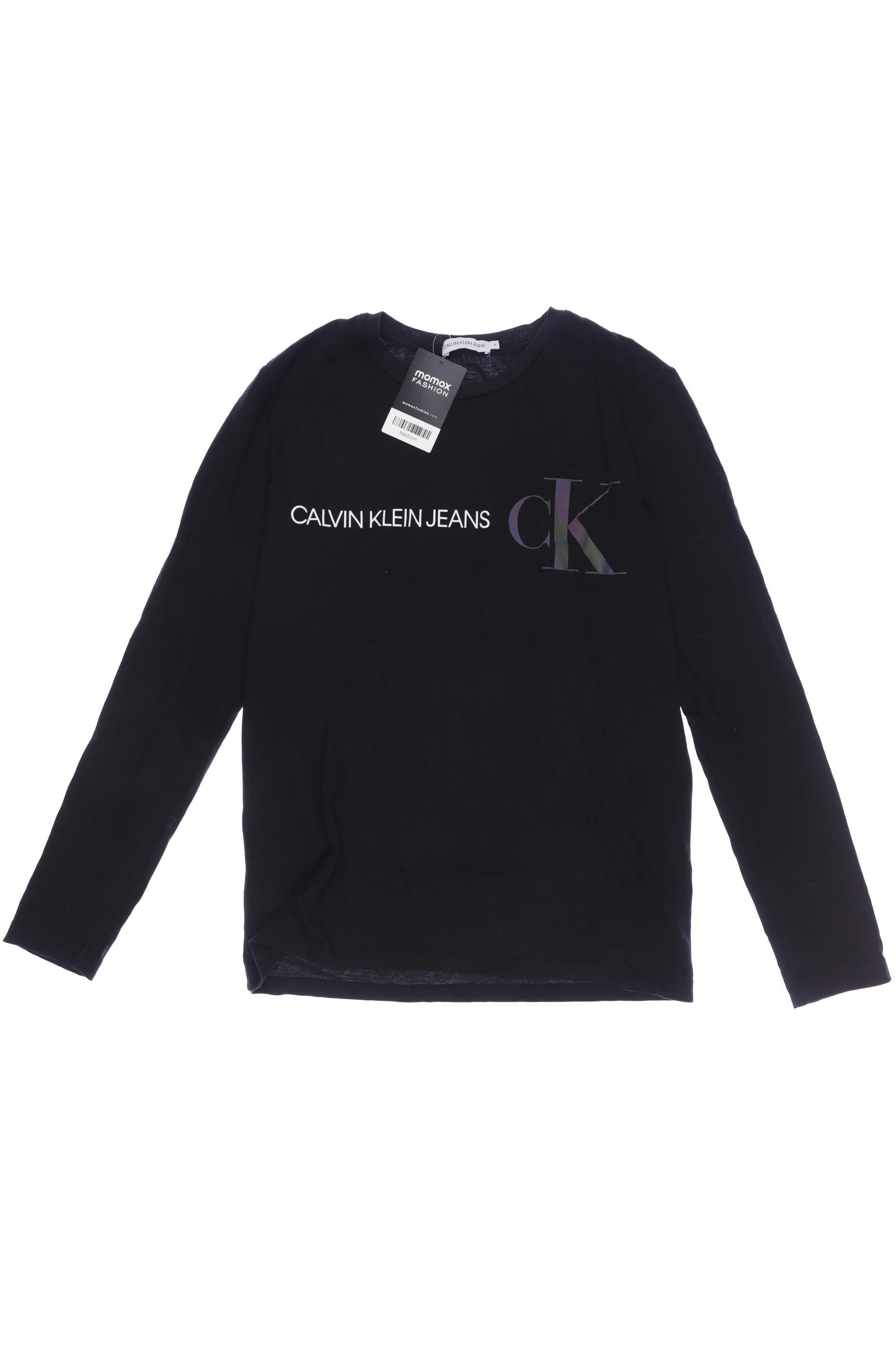 

Calvin Klein Jeans Mädchen Langarmshirt, schwarz