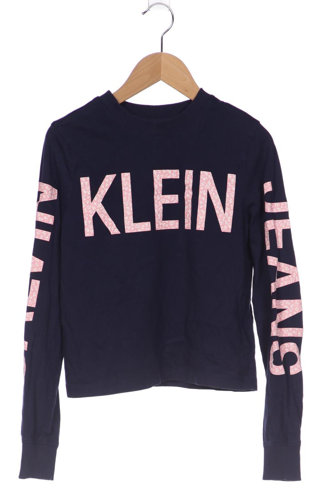 

Calvin Klein Jeans Damen Langarmshirt, marineblau