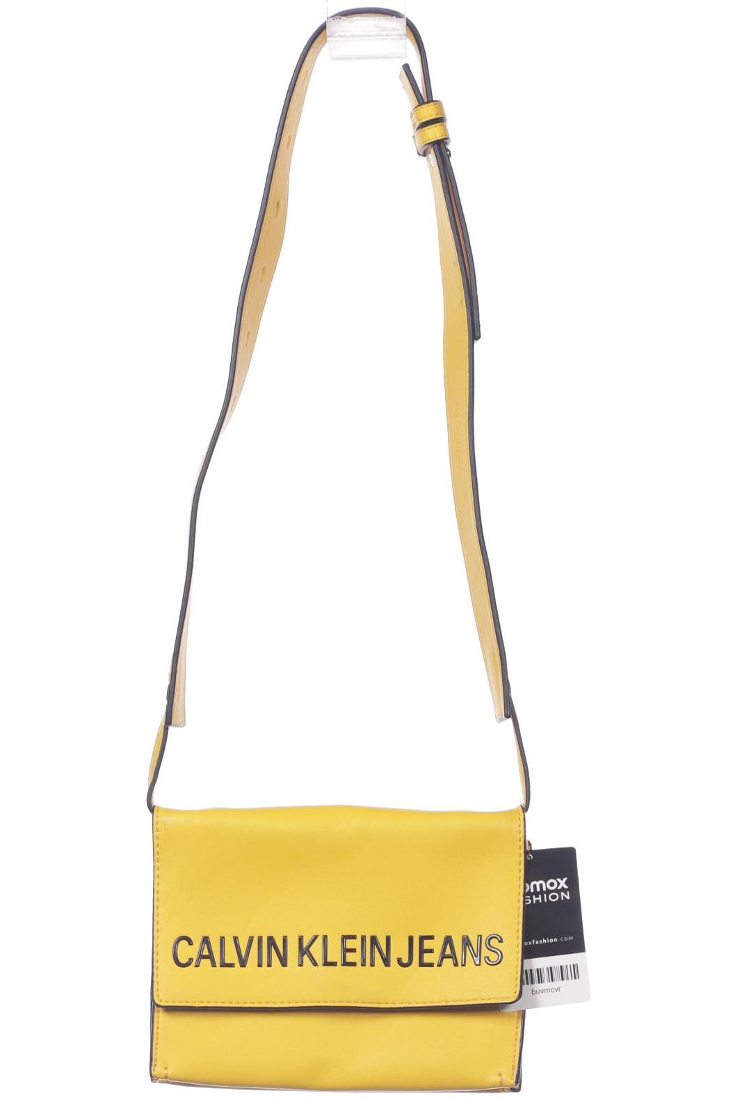 

Calvin Klein Jeans Damen Handtasche, gelb, Gr.