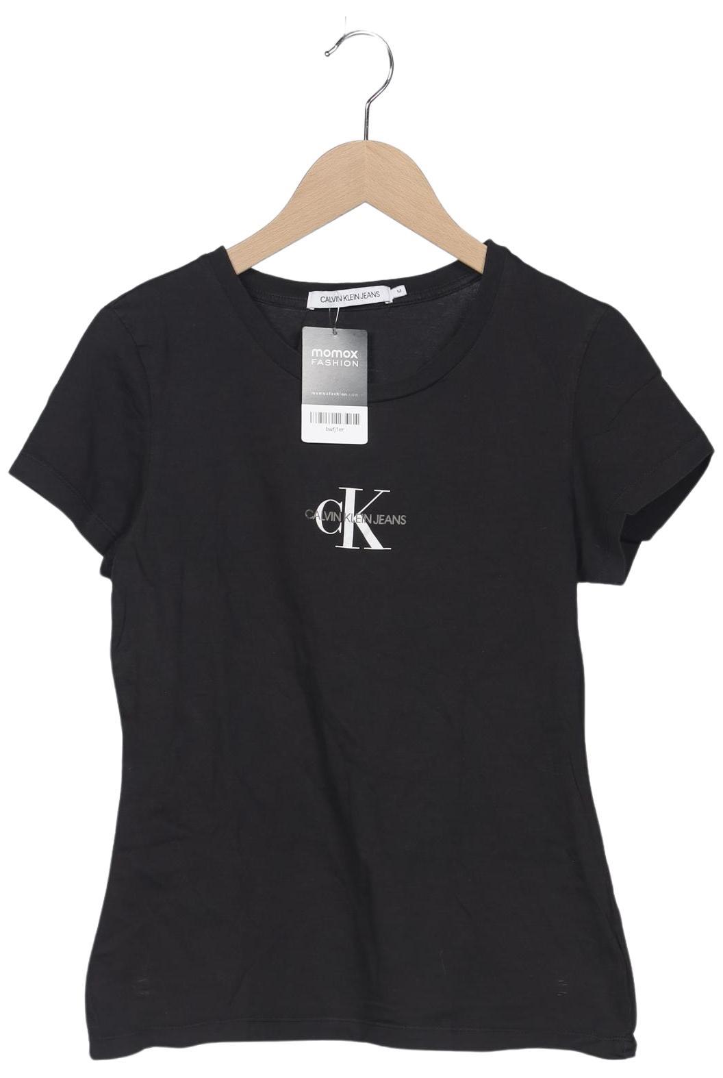

Calvin Klein Jeans Damen T-Shirt, schwarz, Gr. 38