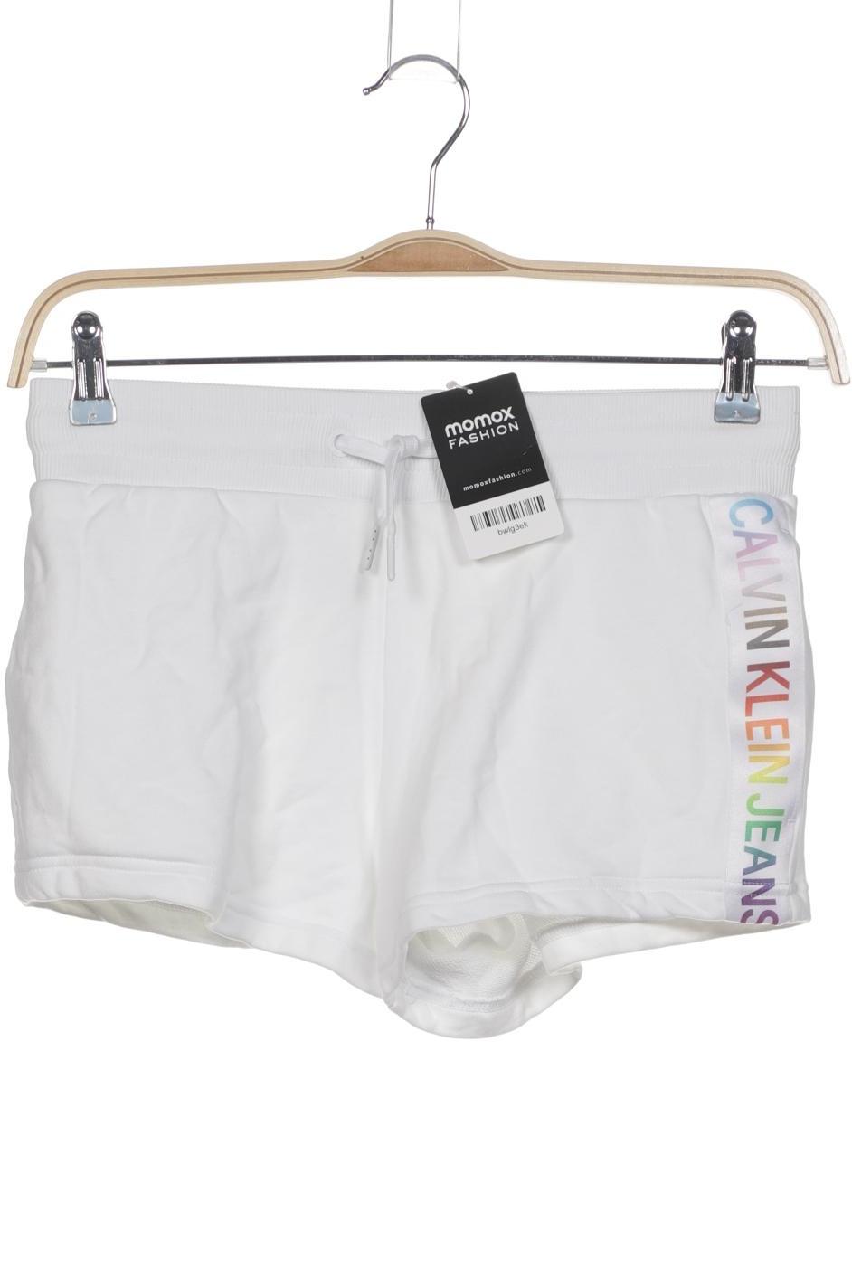 

Calvin Klein Jeans Damen Shorts, weiß, Gr. 36