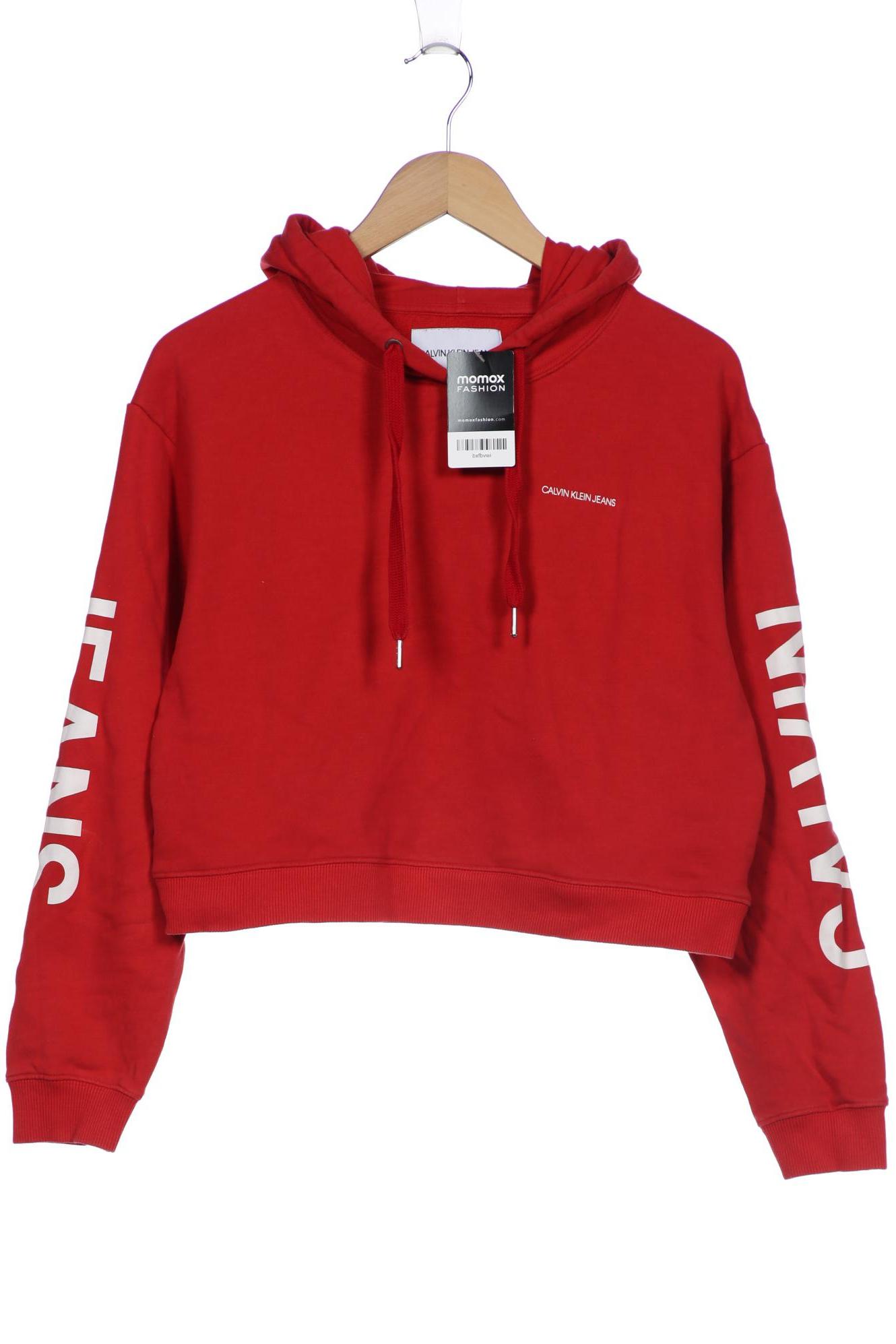 

Calvin Klein Jeans Damen Kapuzenpullover, rot