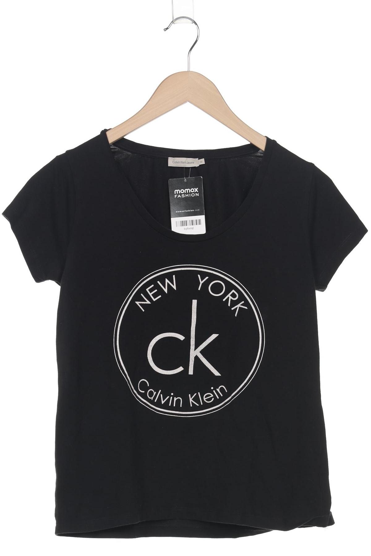 

Calvin Klein Jeans Damen T-Shirt, schwarz, Gr. 38