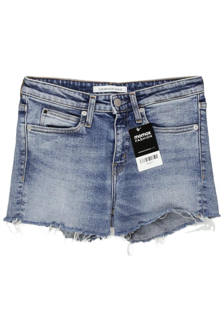 

Calvin Klein Jeans Damen Shorts, blau, Gr. 28