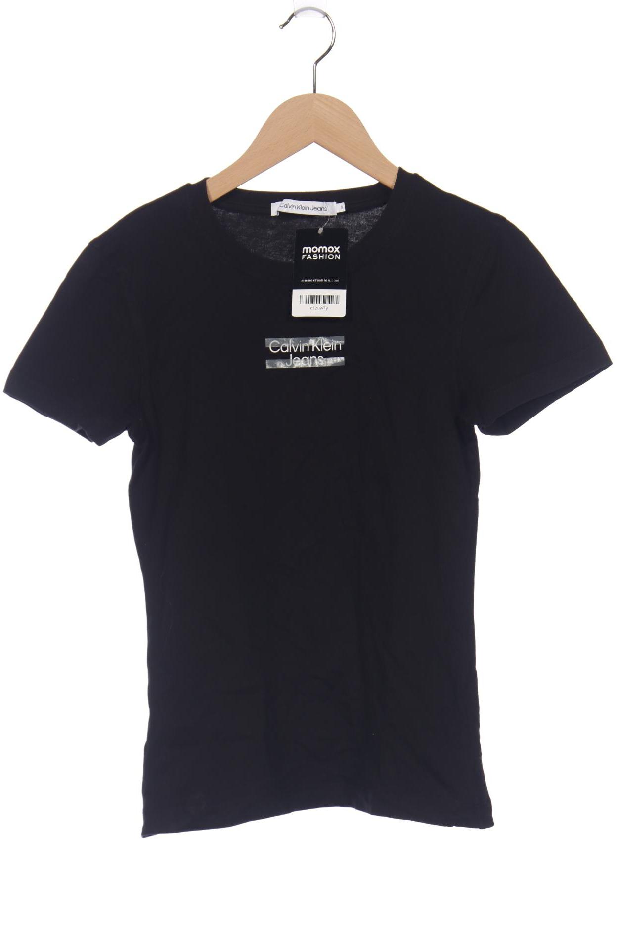 

Calvin Klein Jeans Damen T-Shirt, schwarz