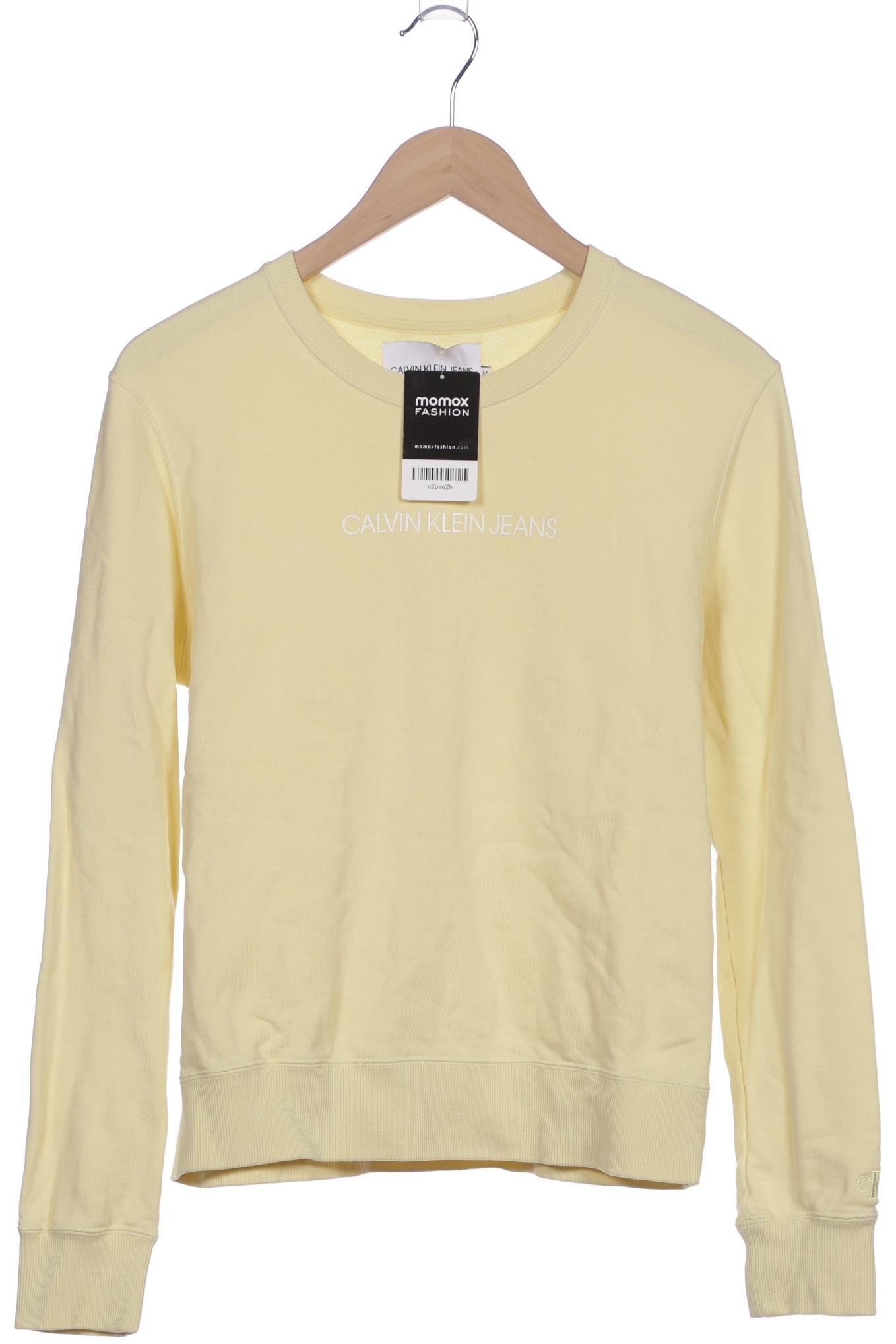 

Calvin Klein Jeans Damen Sweatshirt, gelb, Gr. 38