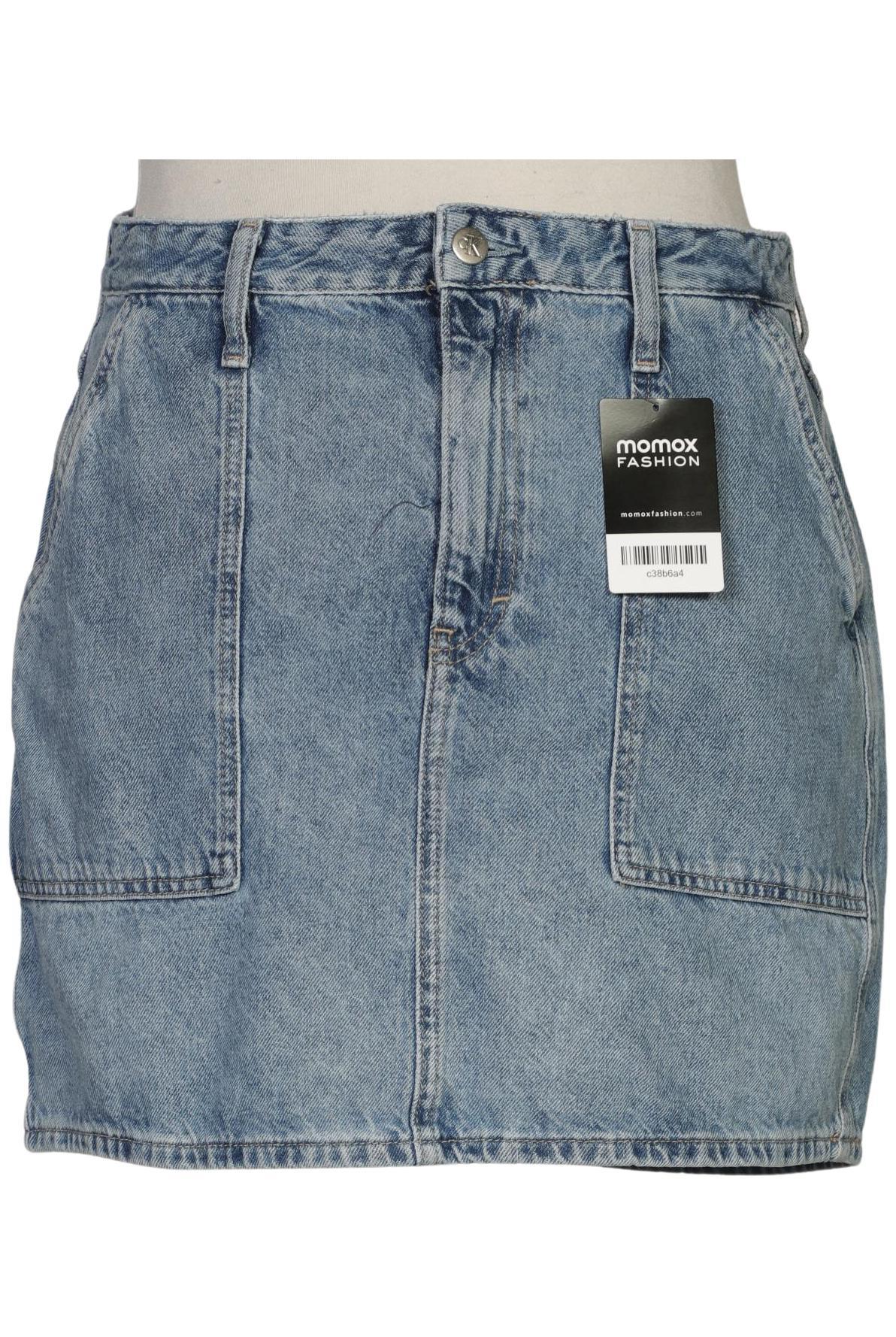 

Calvin Klein Jeans Damen Rock, blau, Gr. 31