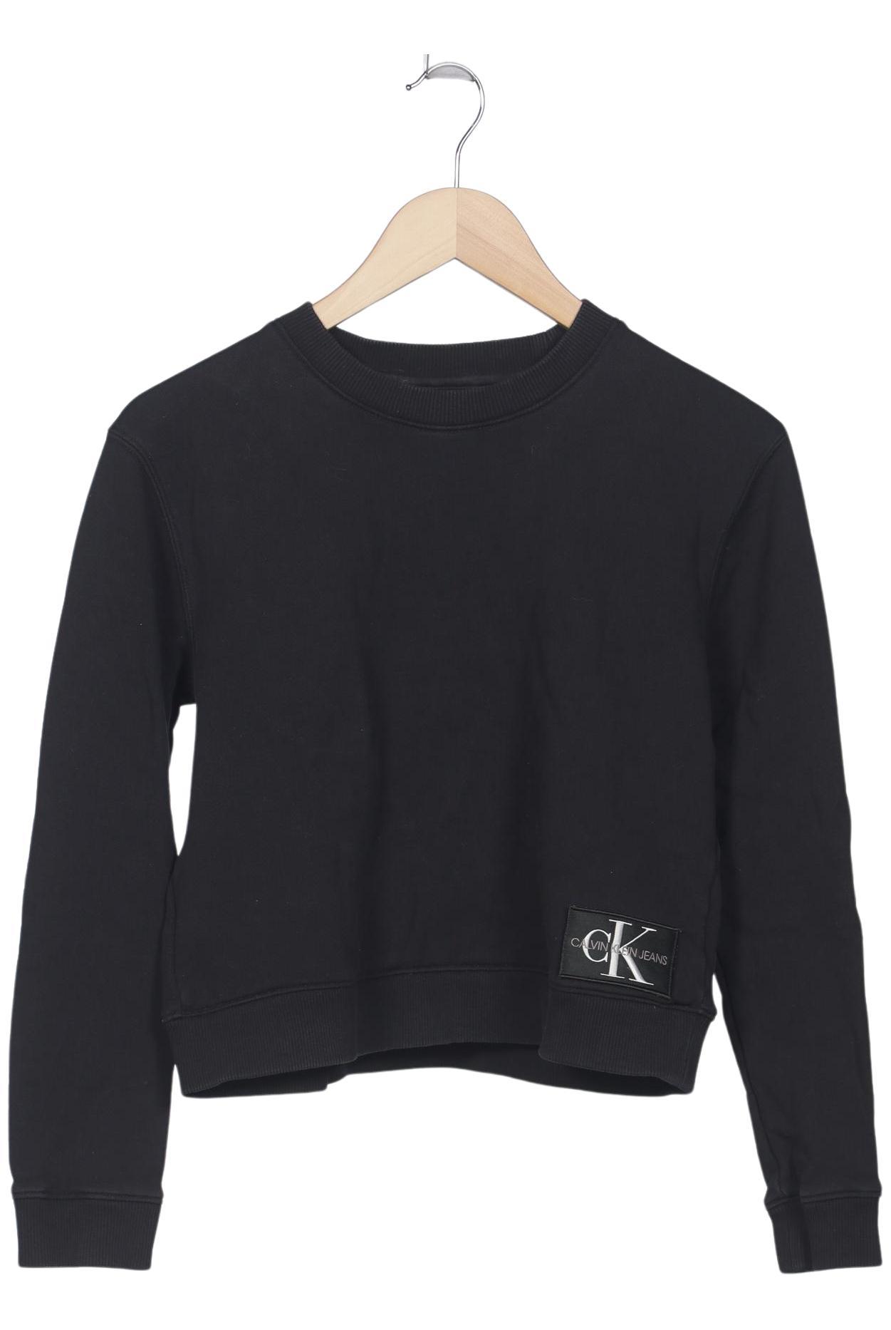

Calvin Klein Jeans Damen Sweatshirt, schwarz, Gr. 36