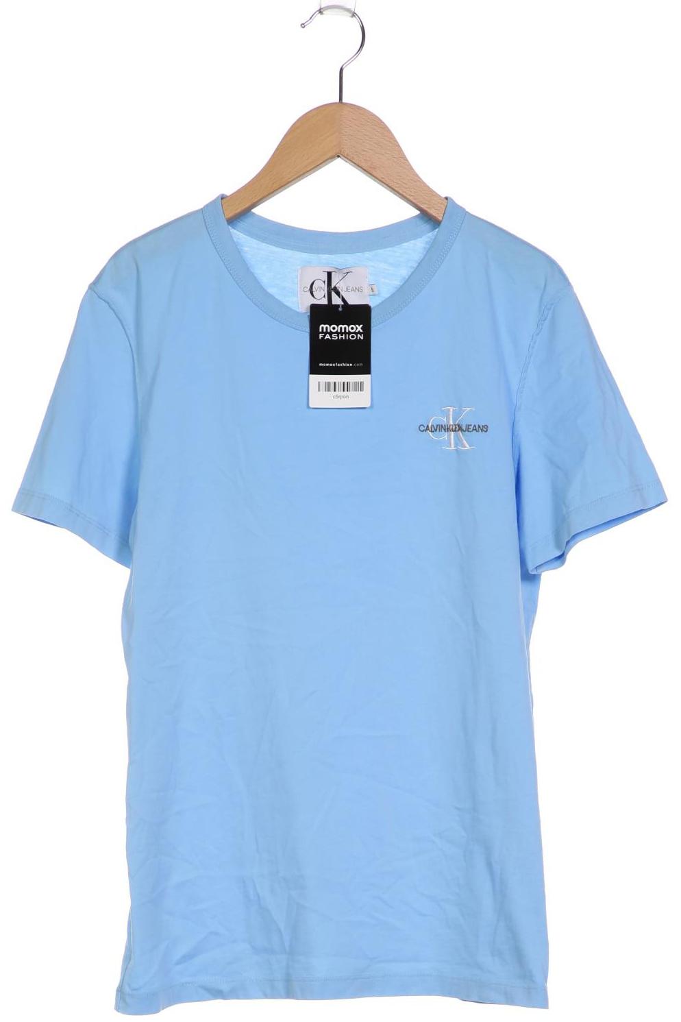 

Calvin Klein Jeans Damen T-Shirt, blau, Gr. 36