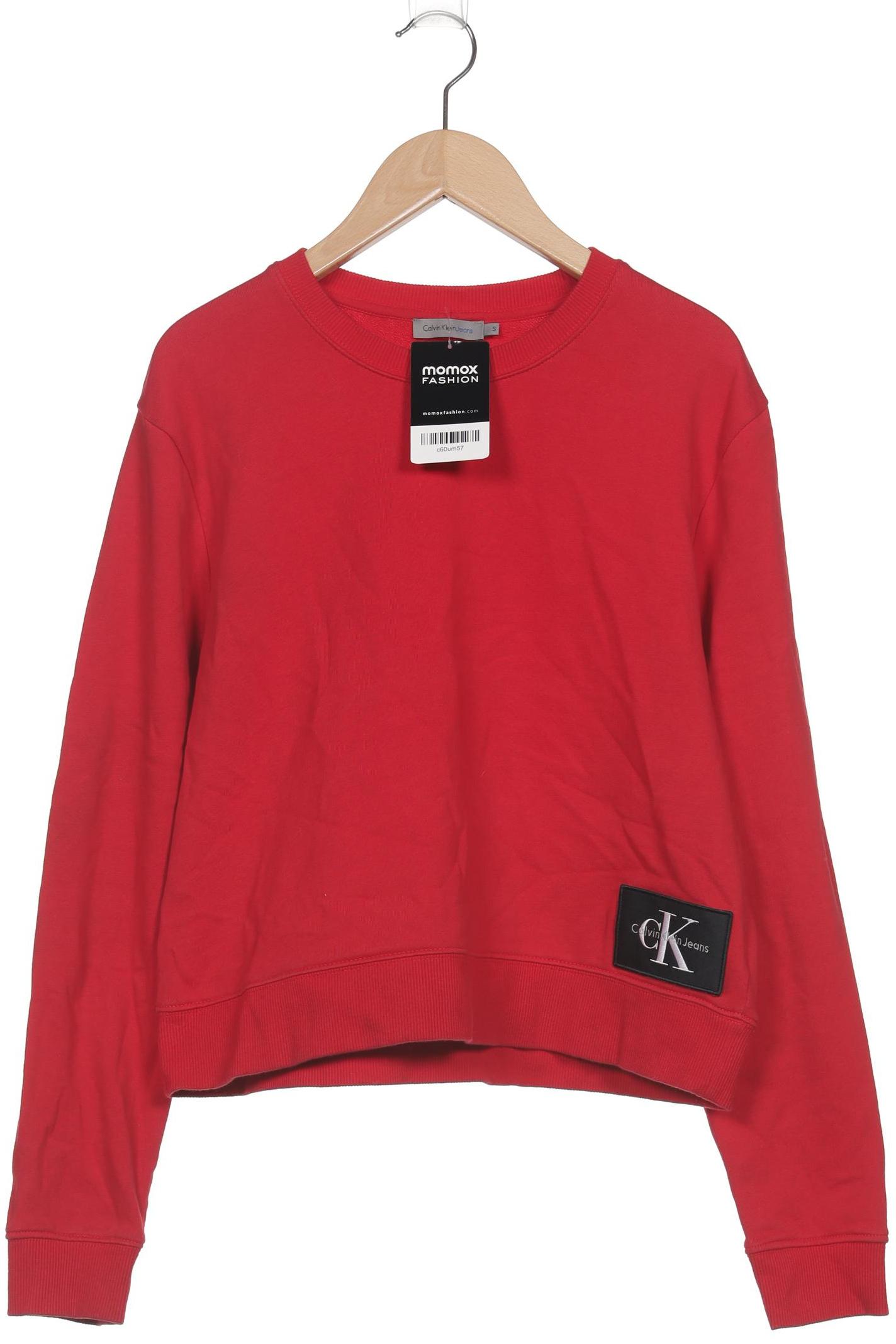 

Calvin Klein Jeans Damen Sweatshirt, rot, Gr. 36