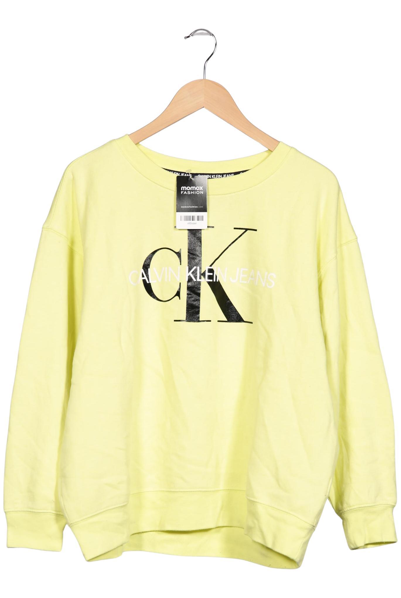 

Calvin Klein Jeans Damen Sweatshirt, gelb, Gr. 44