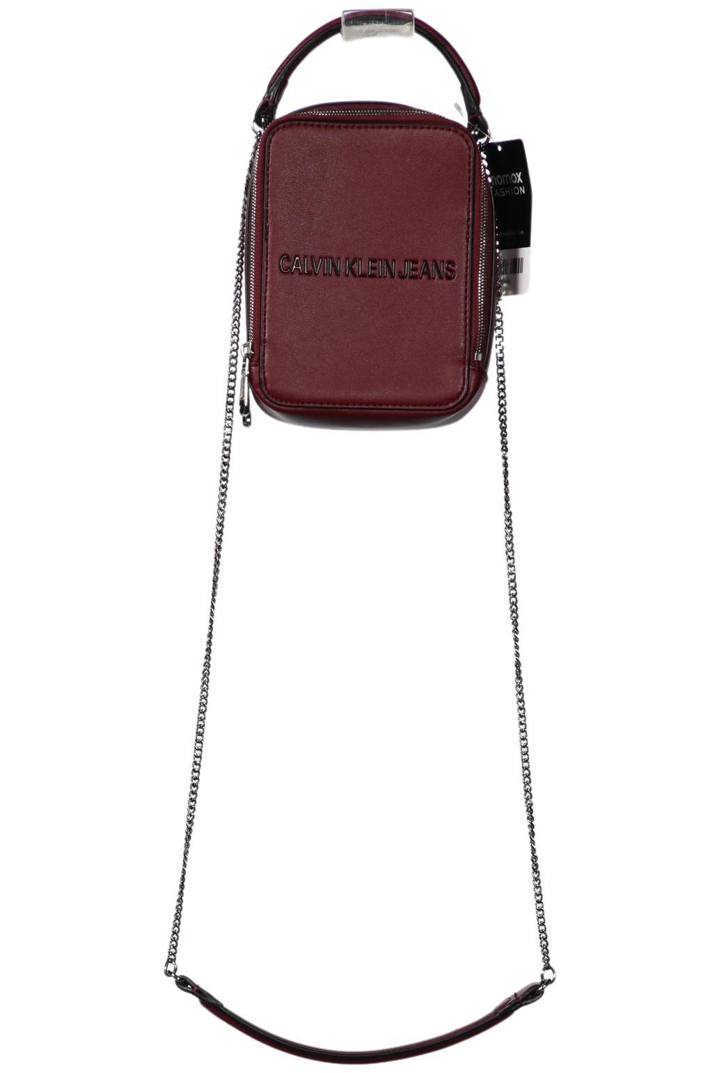 

Calvin Klein Jeans Damen Handtasche, bordeaux, Gr.