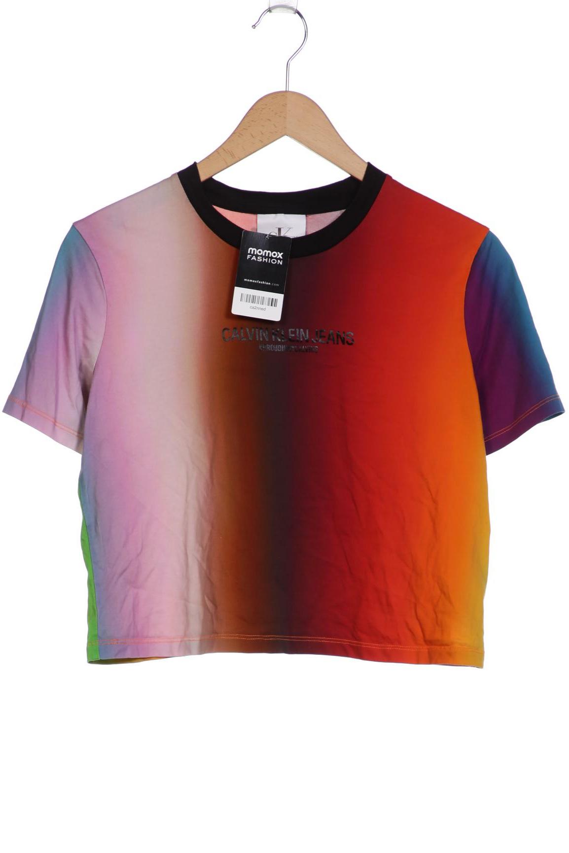 

Calvin Klein Jeans Damen T-Shirt, mehrfarbig, Gr. 42