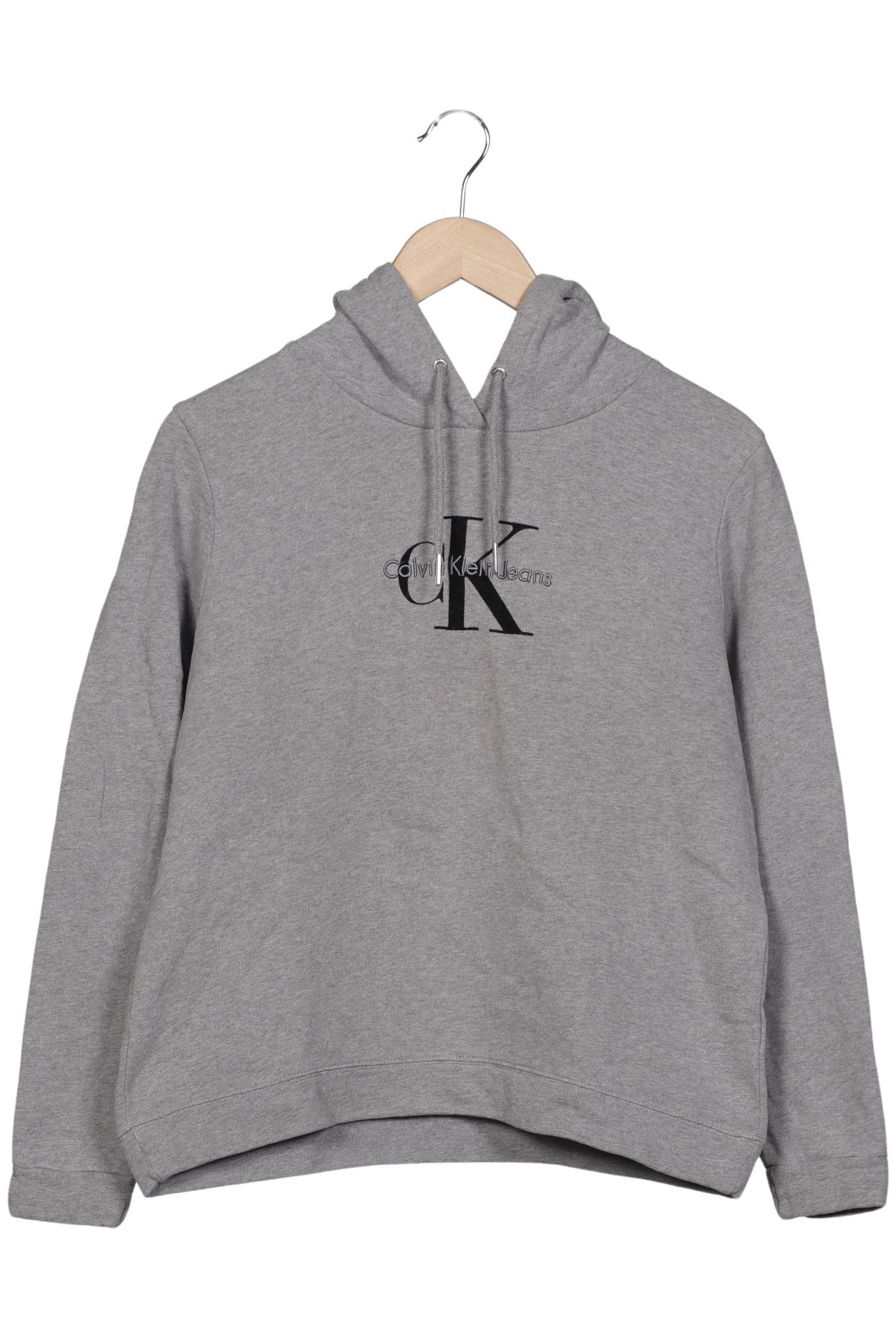 

Calvin Klein Jeans Damen Kapuzenpullover, grau, Gr. 42