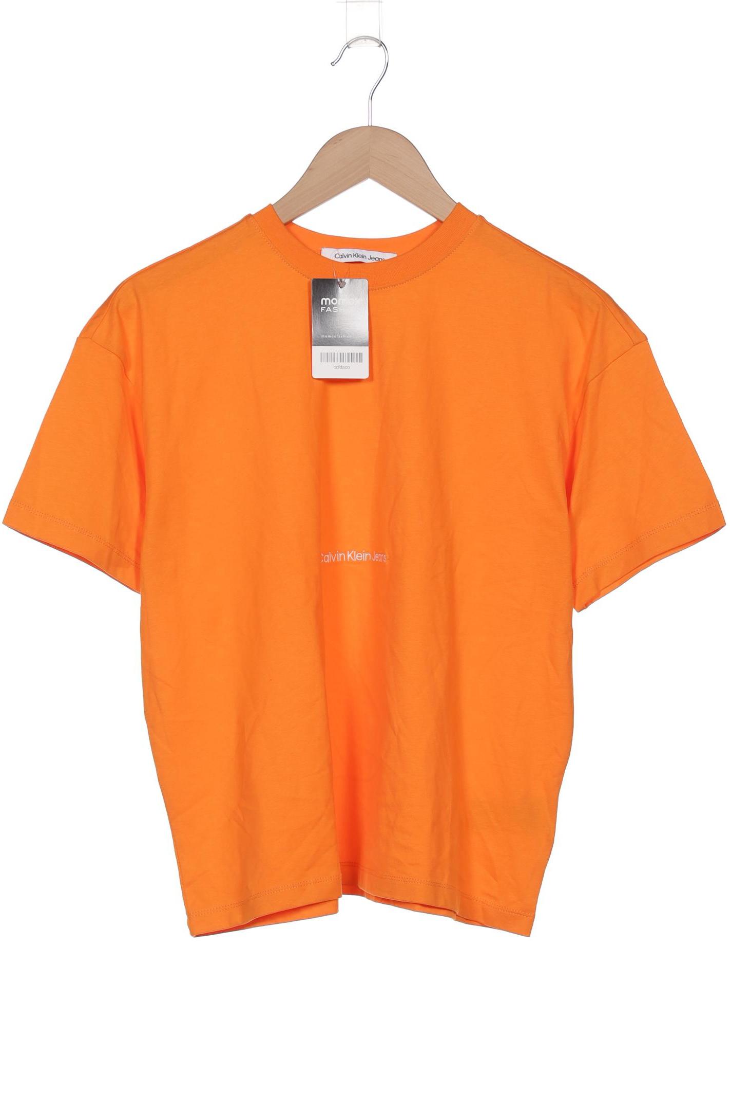 

Calvin Klein Jeans Damen T-Shirt, orange, Gr. 32