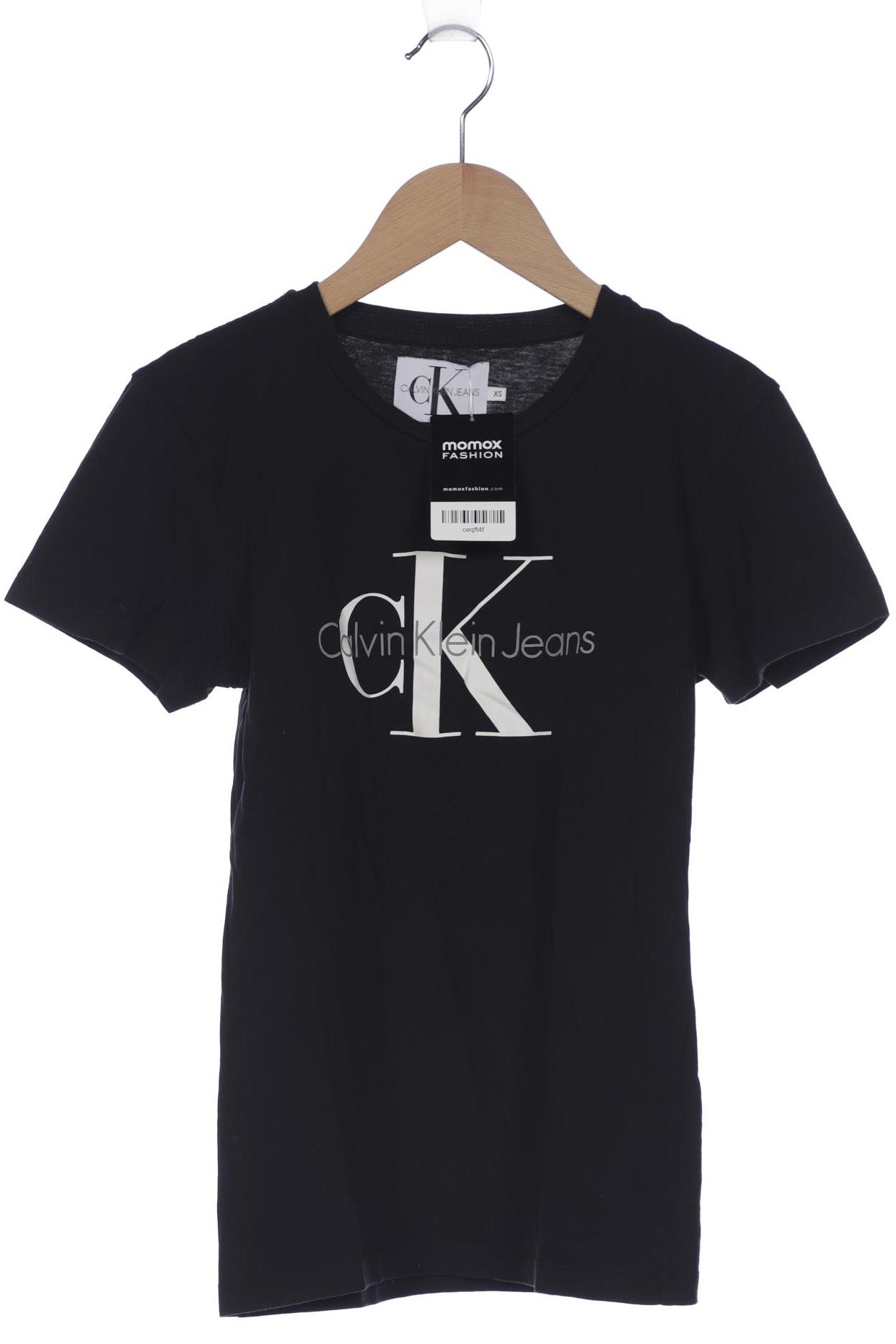 

Calvin Klein Jeans Damen T-Shirt, schwarz