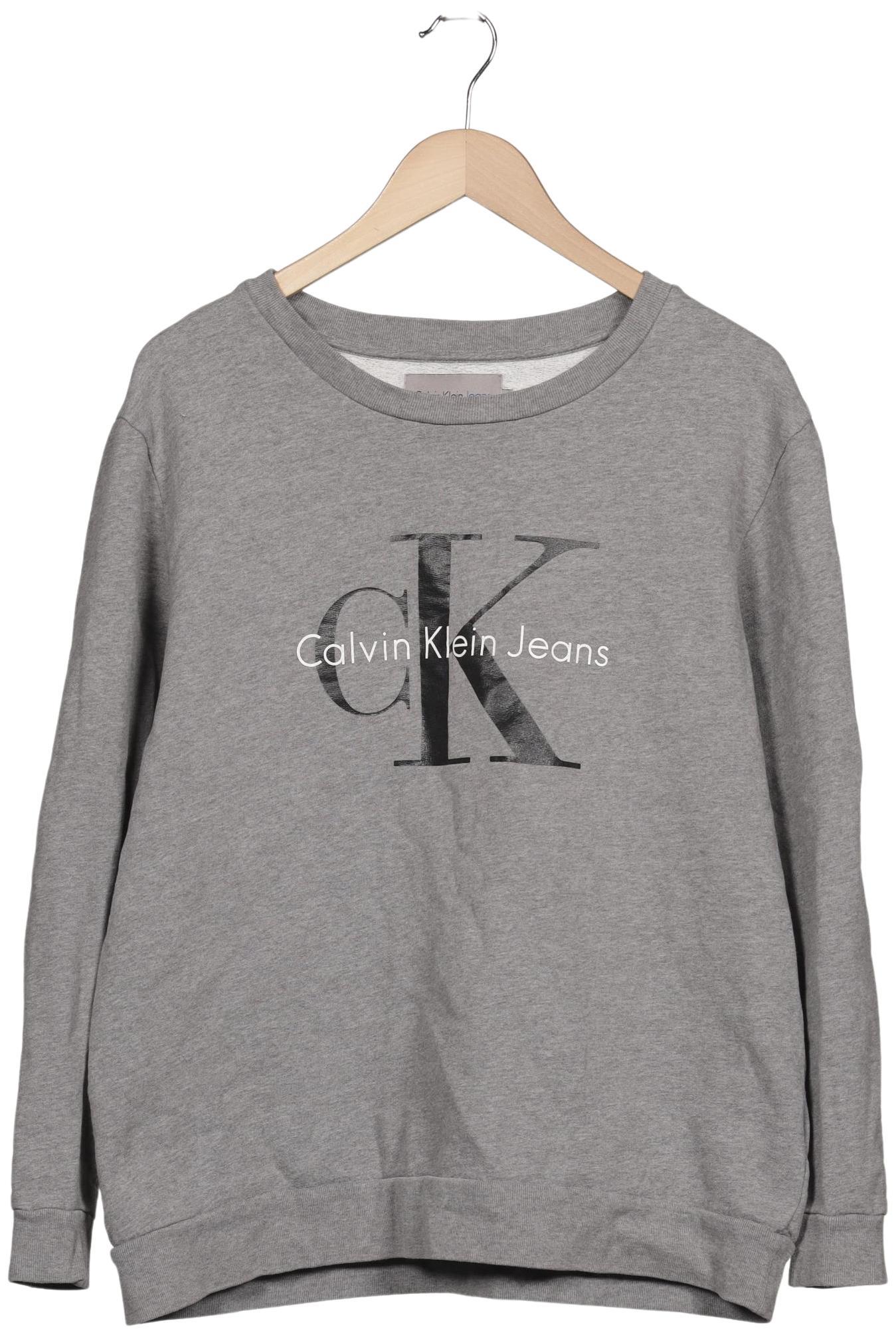 

Calvin Klein Jeans Damen Sweatshirt, grau, Gr. 42