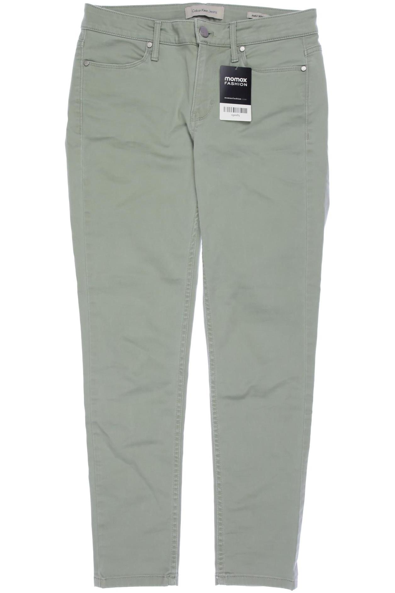 

Calvin Klein Jeans Damen Stoffhose, hellgrün, Gr. 6
