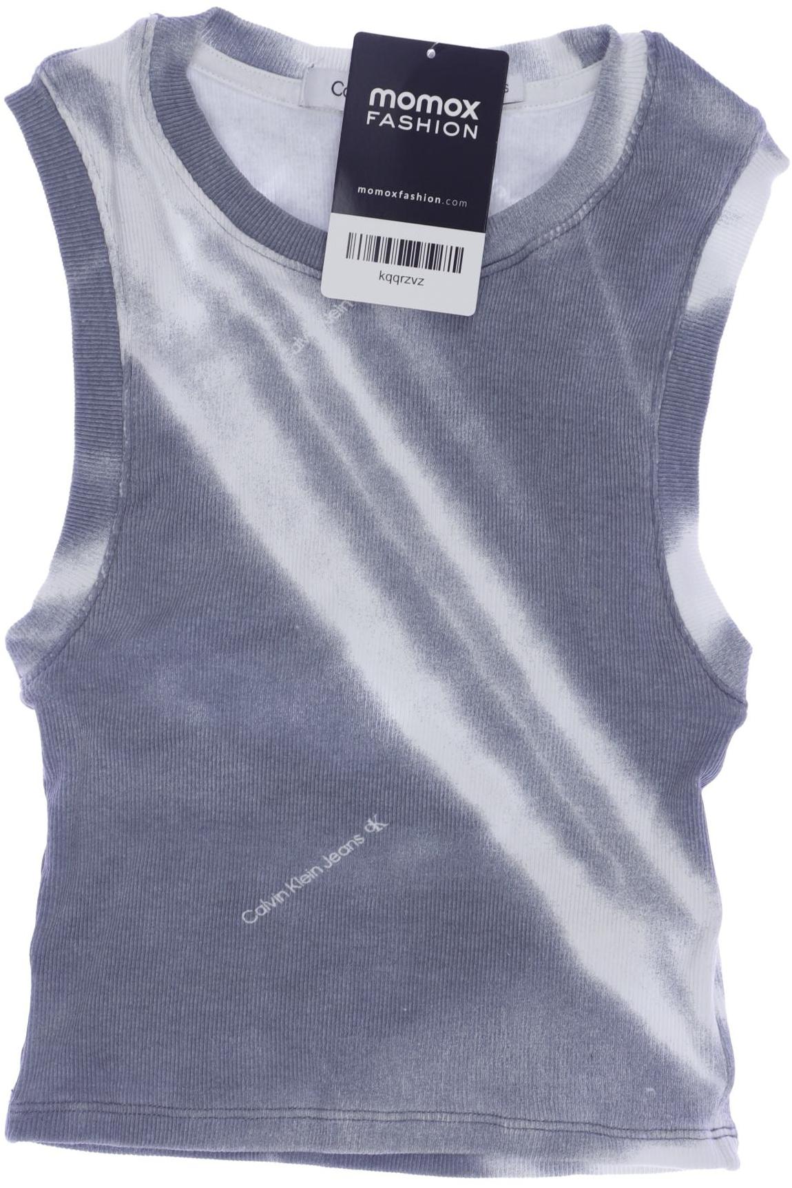 

Calvin Klein Jeans Damen Top, grau, Gr. 34