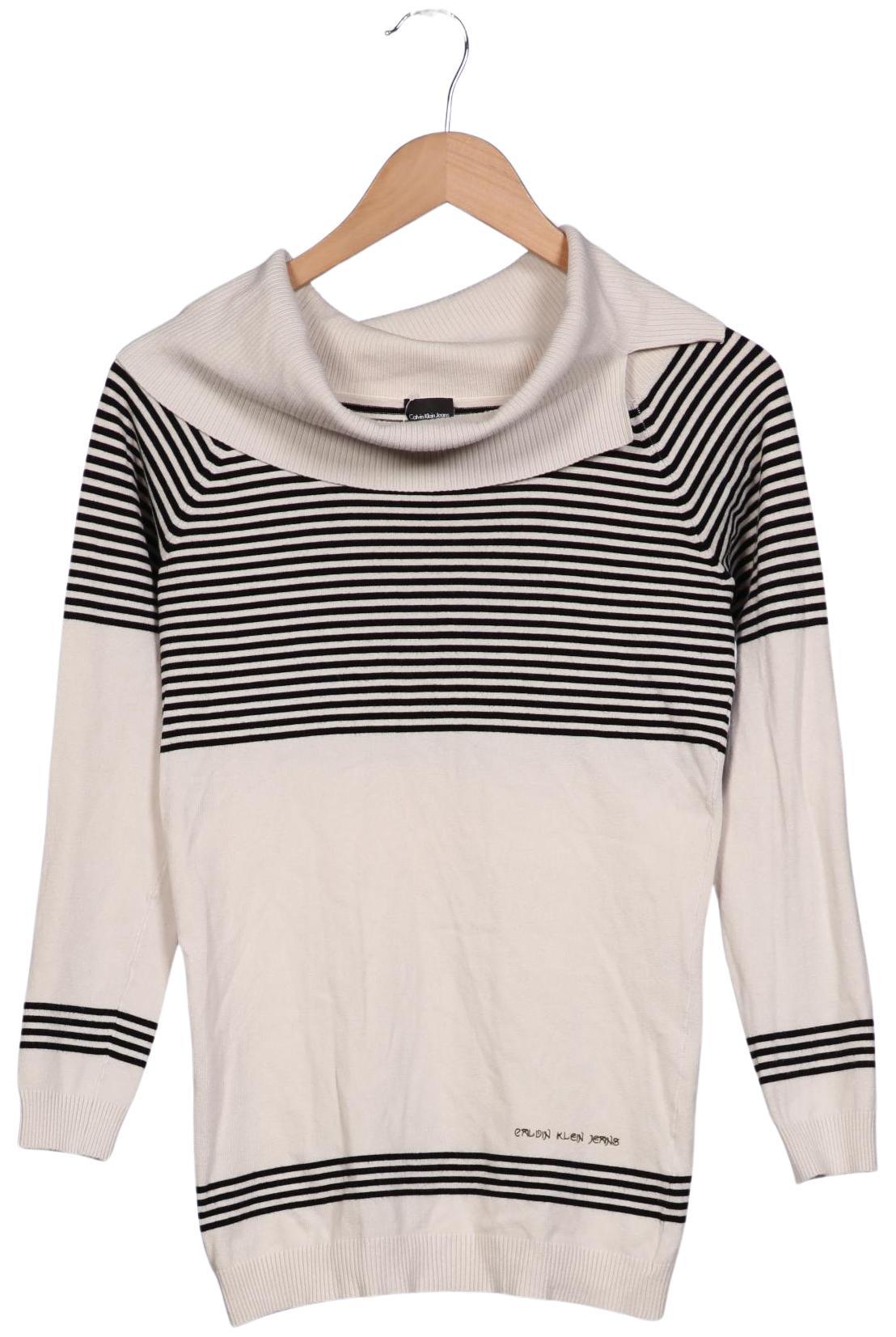 

Calvin Klein Jeans Damen Pullover, cremeweiß, Gr. 38