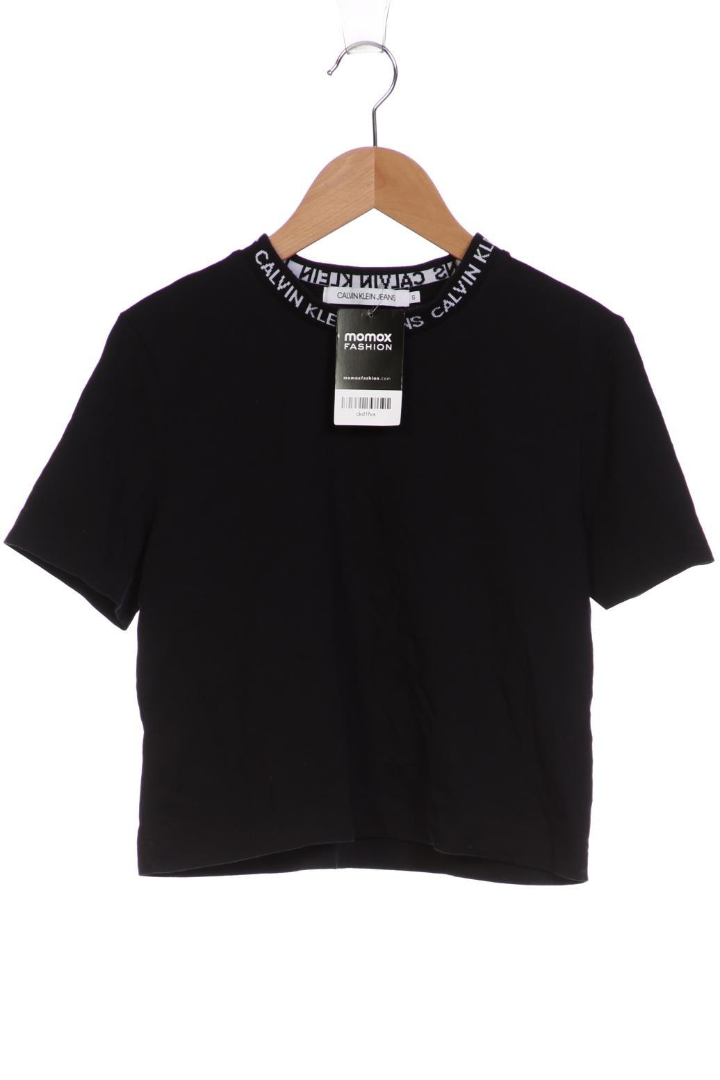 

Calvin Klein Jeans Damen T-Shirt, schwarz, Gr. 36