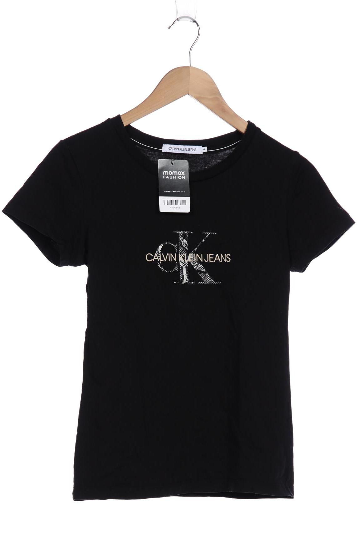 

Calvin Klein Jeans Damen T-Shirt, schwarz