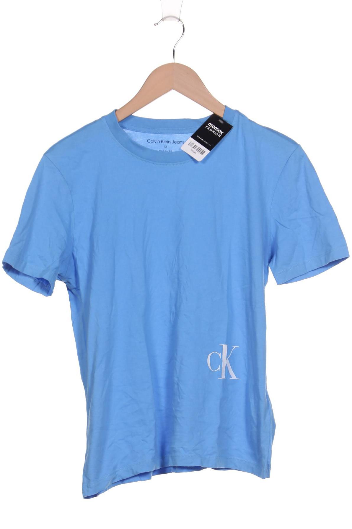 

Calvin Klein Jeans Damen T-Shirt, blau, Gr. 38