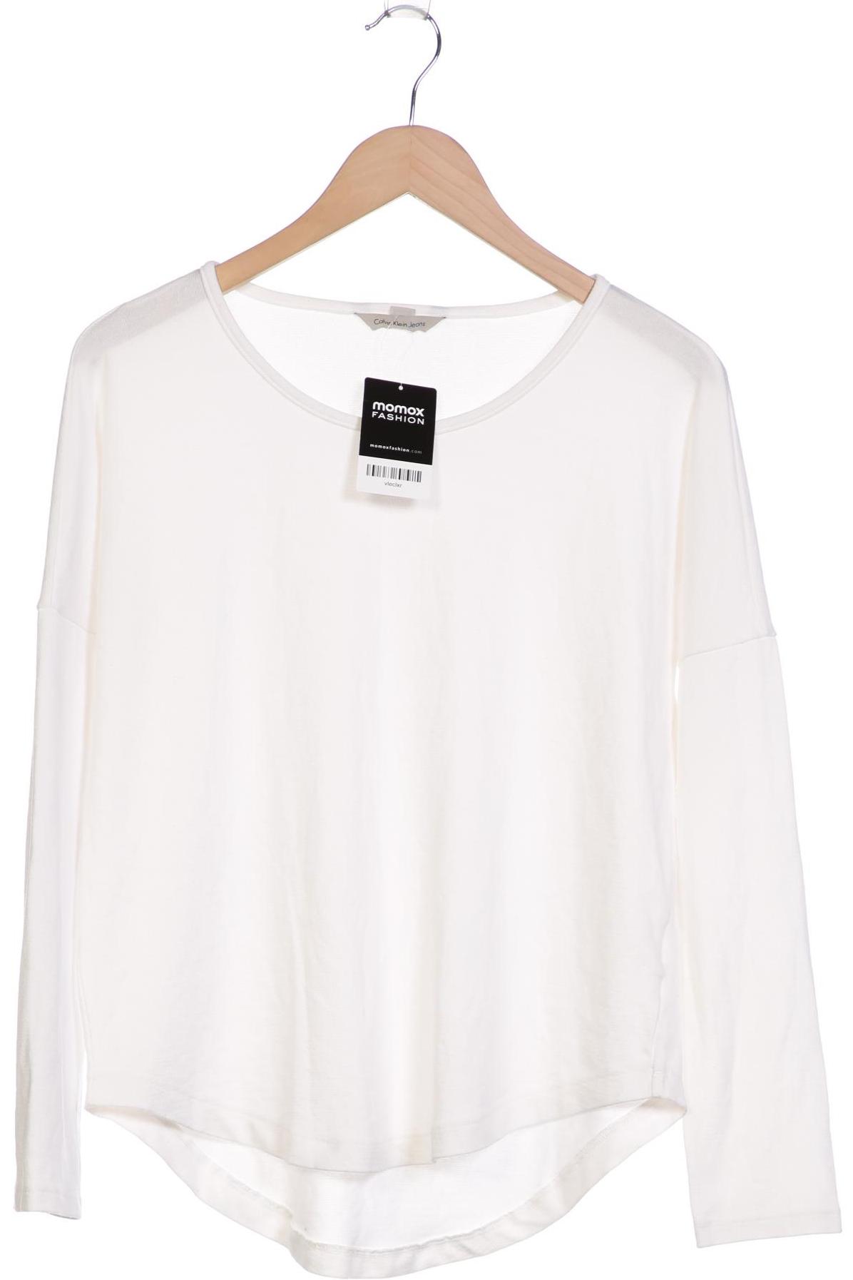 

Calvin Klein Jeans Damen Pullover, weiß, Gr. 38