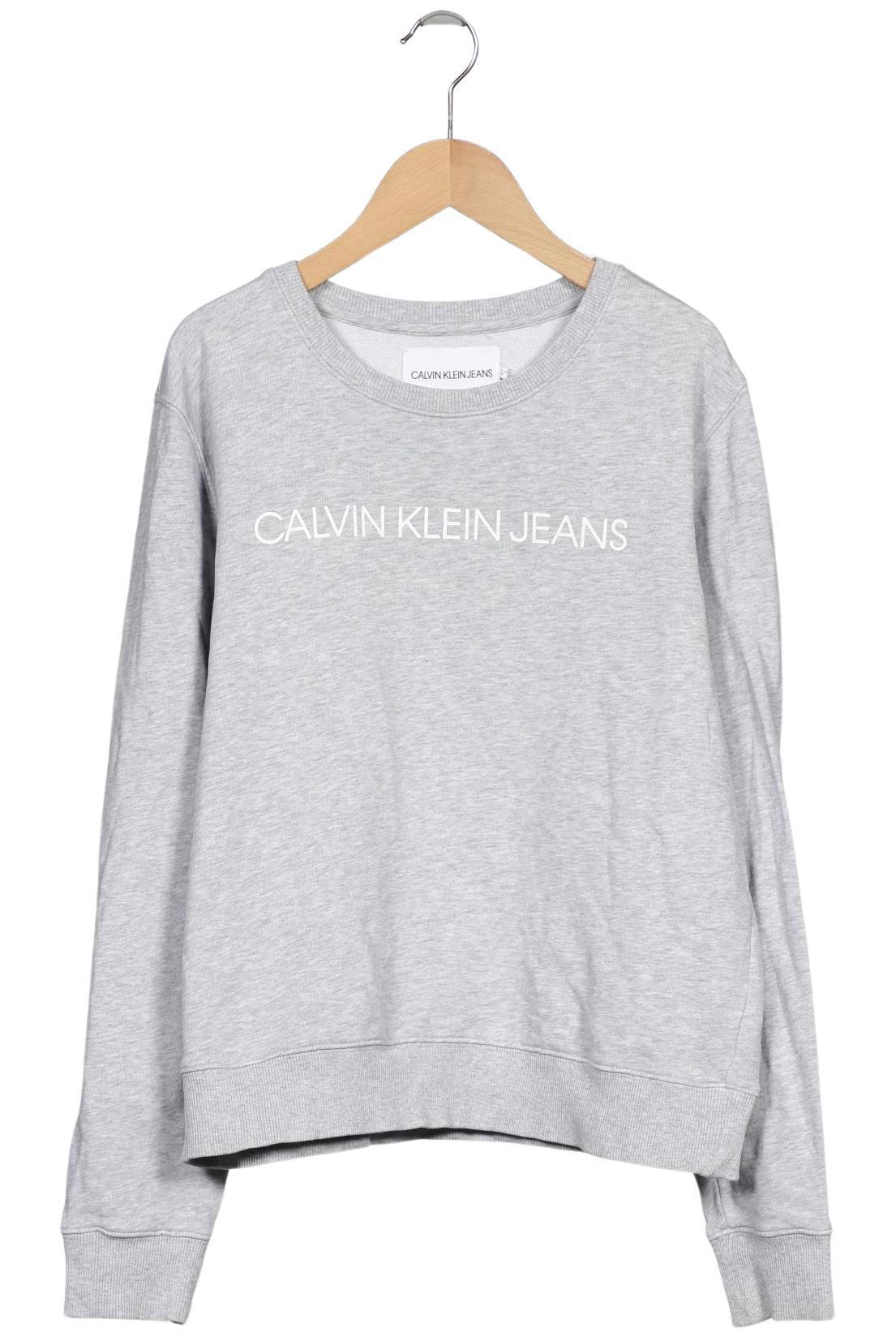 

Calvin Klein Jeans Damen Sweatshirt, grau, Gr. 42