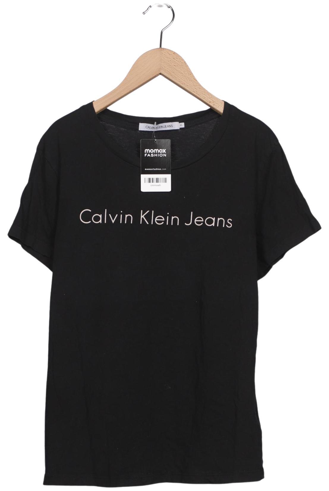 

Calvin Klein Jeans Damen T-Shirt, schwarz, Gr. 44