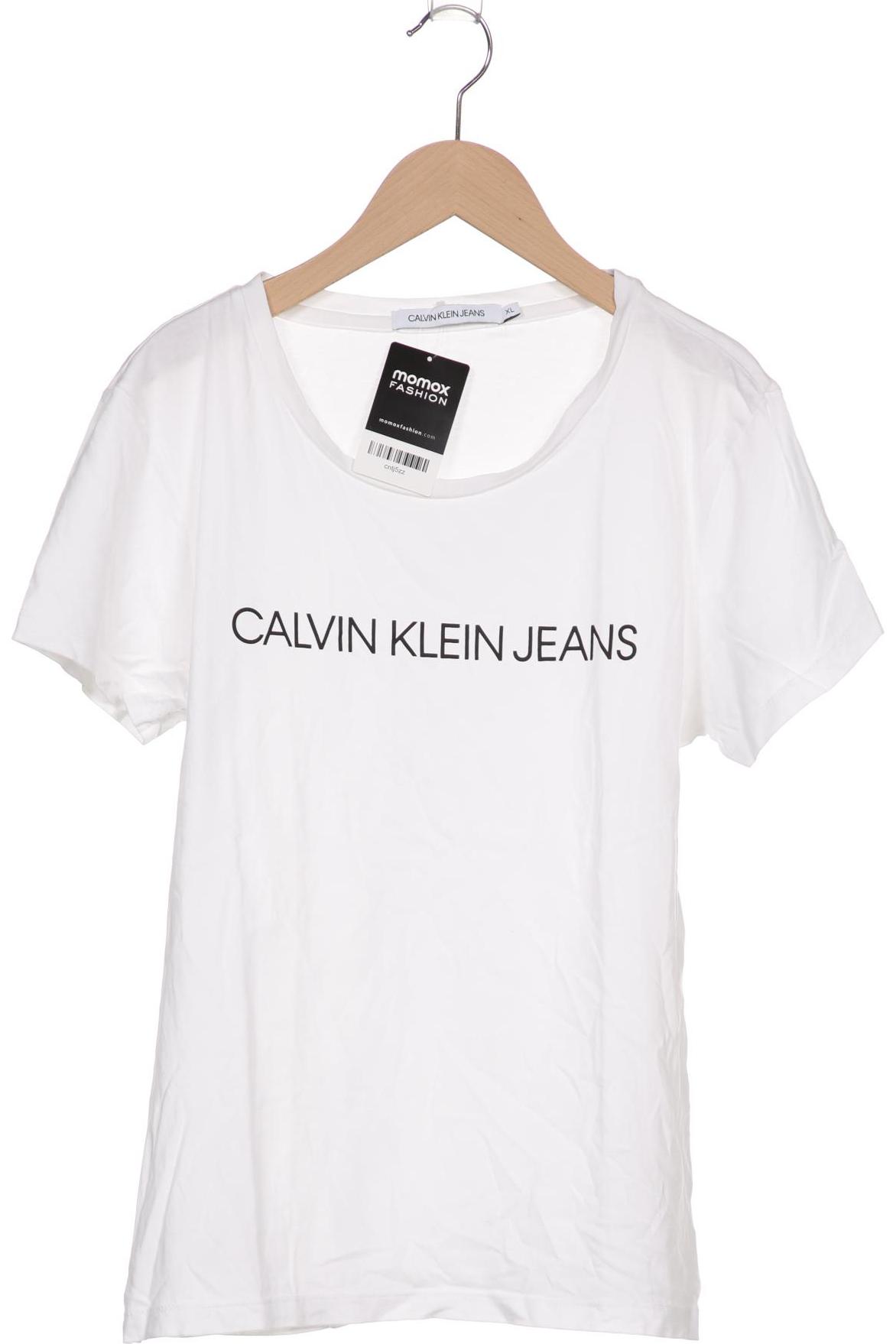 

Calvin Klein Jeans Damen T-Shirt, weiß